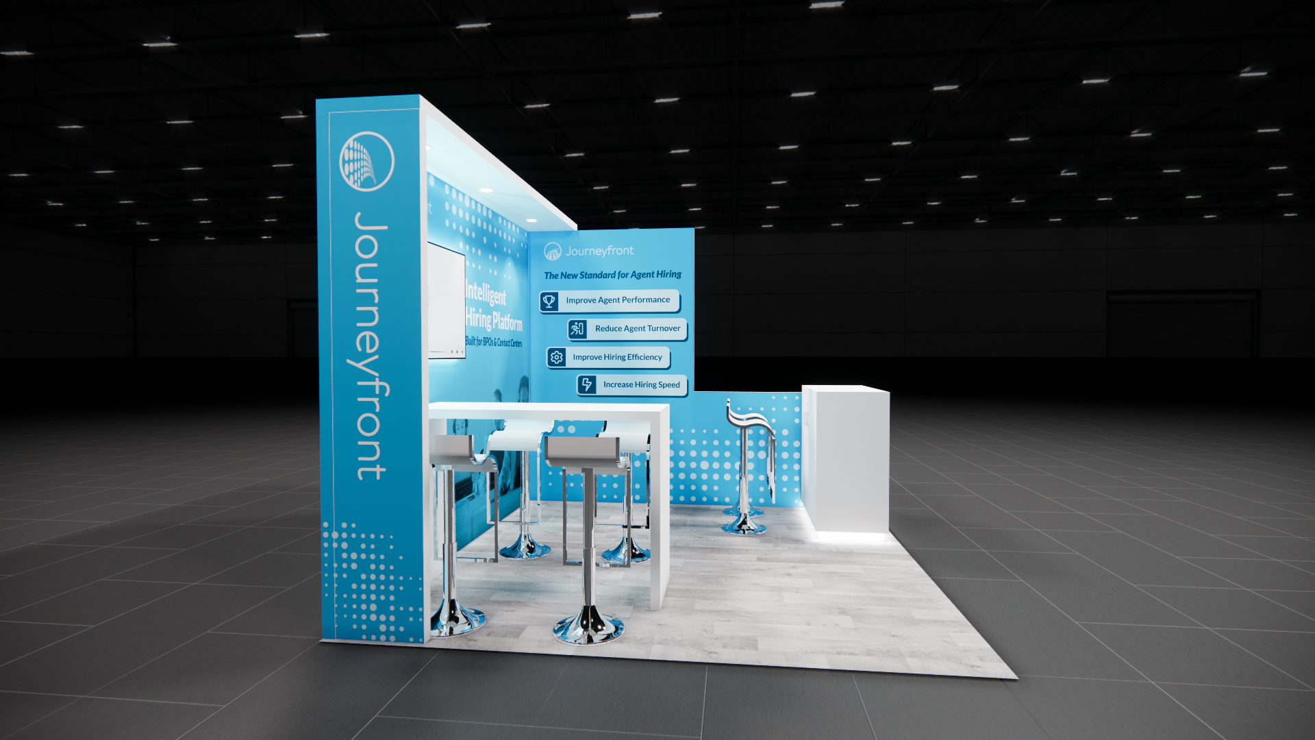 10 x 10 Trade Show Display Rental — Las Vegas