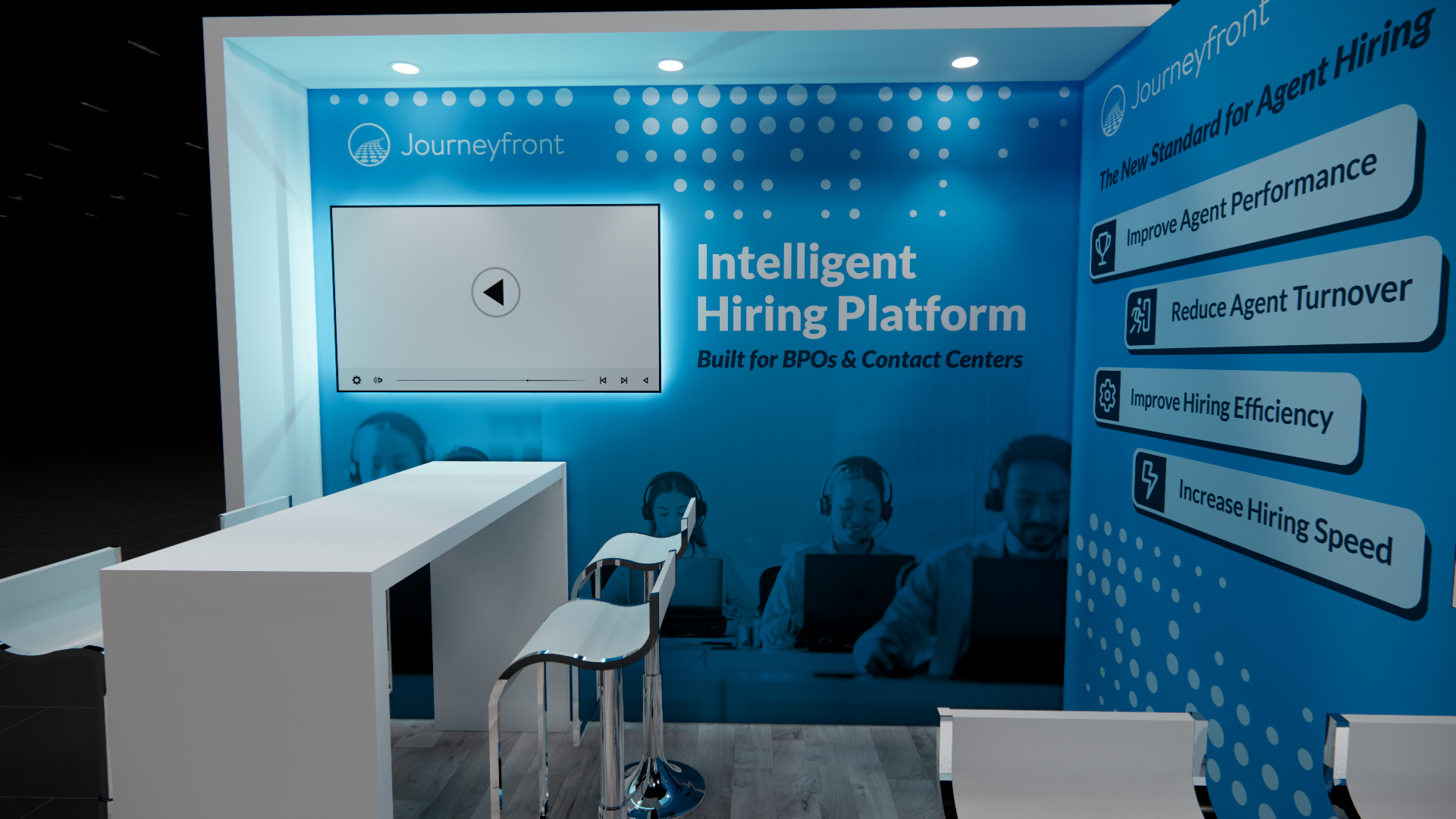 10 x 10 Trade Show Display Rental — Las Vegas