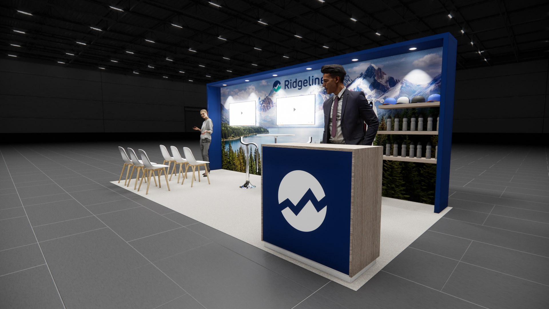 10 x 20 Trade Show Display Rental — Las Vegas