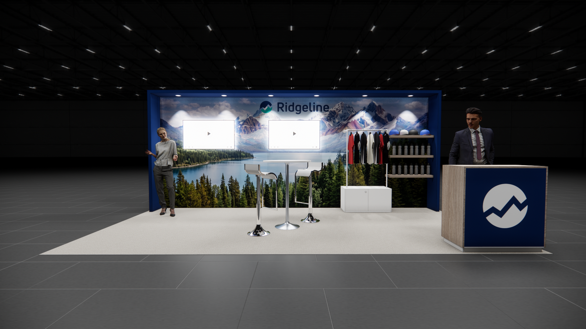 10 x 20 Trade Show Display Rental — Las Vegas