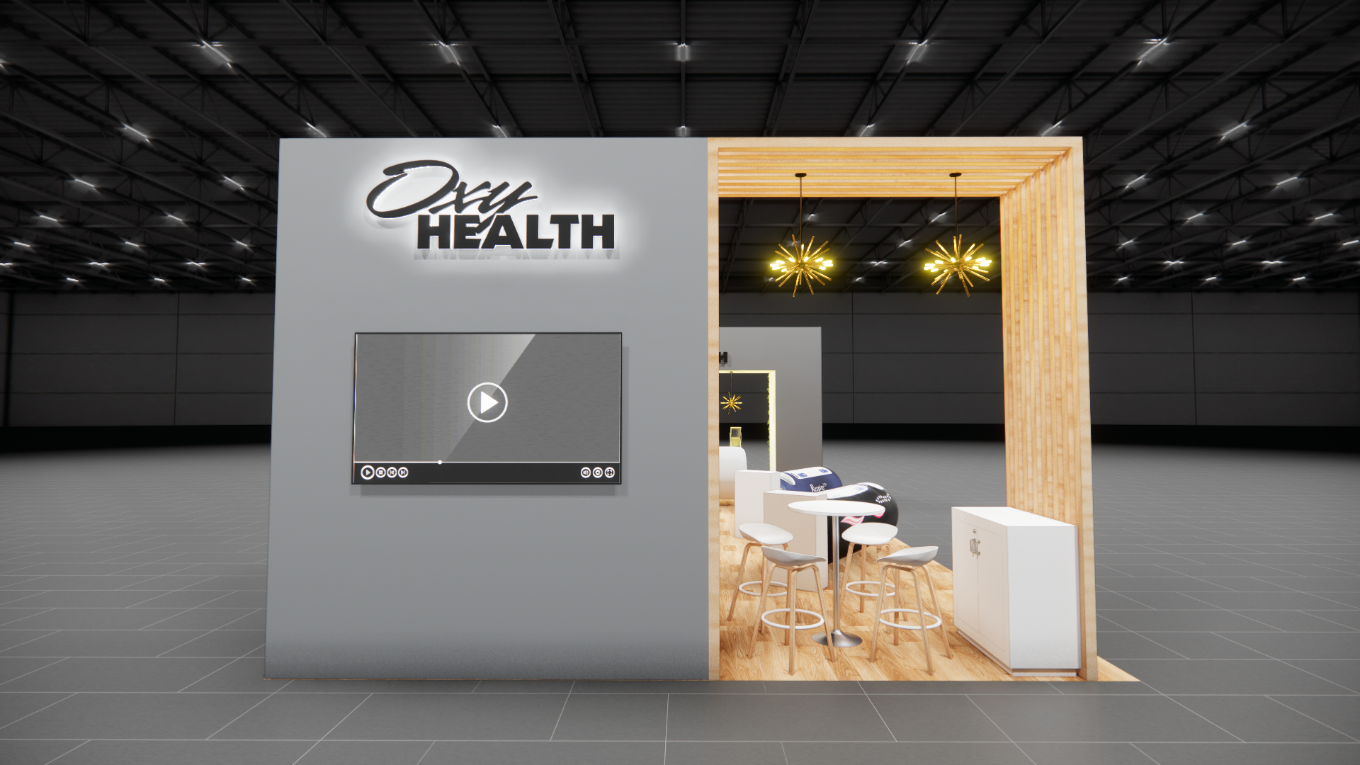 20 x 40 Island Trade Show Display — Las Vegas