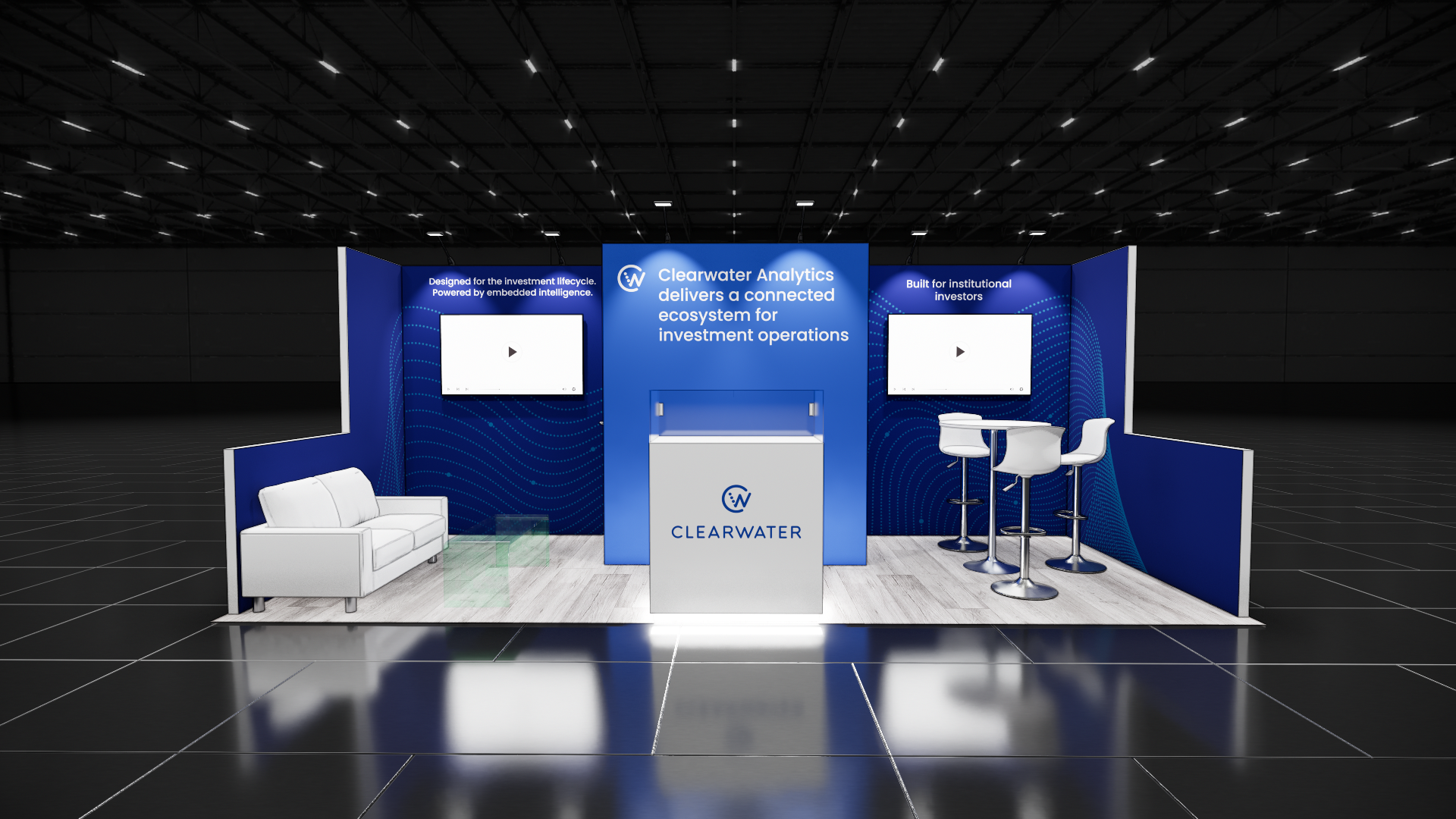 8 x 20 Trade Show Display Rental — Las Vegas