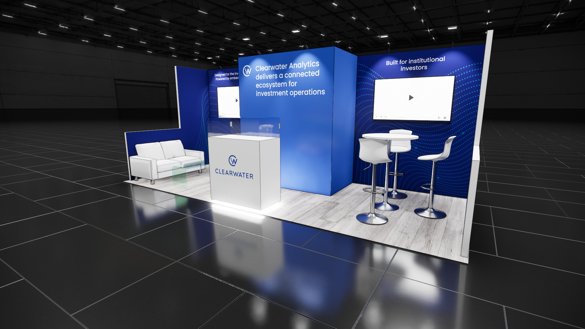 8 x 20 Trade Show Display Rental — Las Vegas
