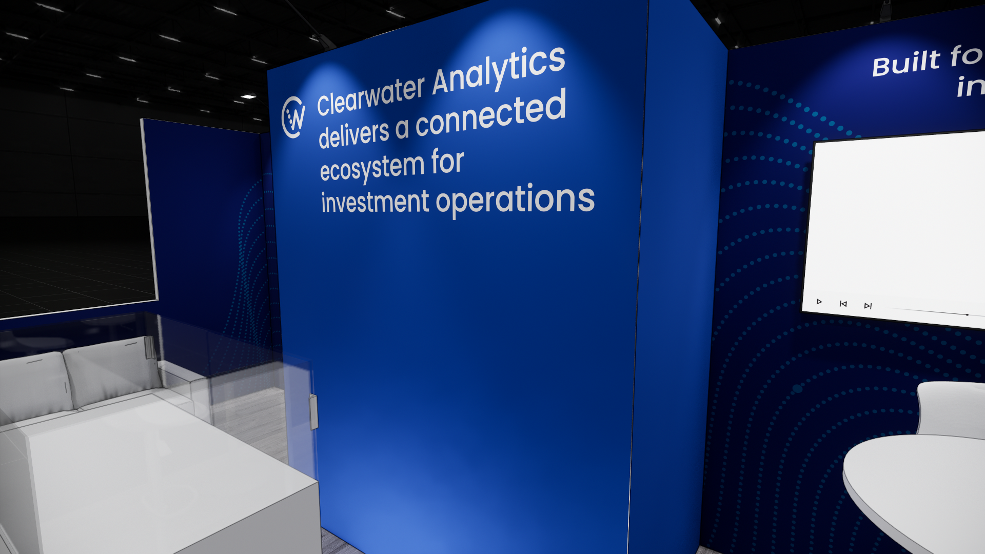 8 x 20 Trade Show Display Rental — Las Vegas