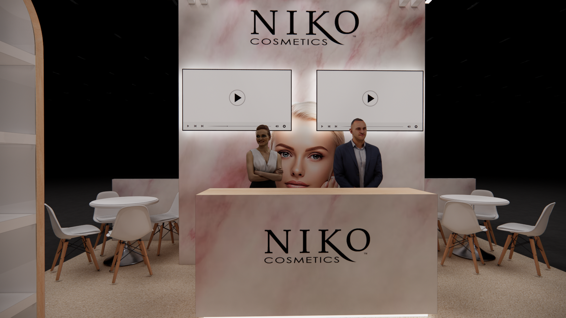 20 x 20 Island Trade Show Display — Las Vegas