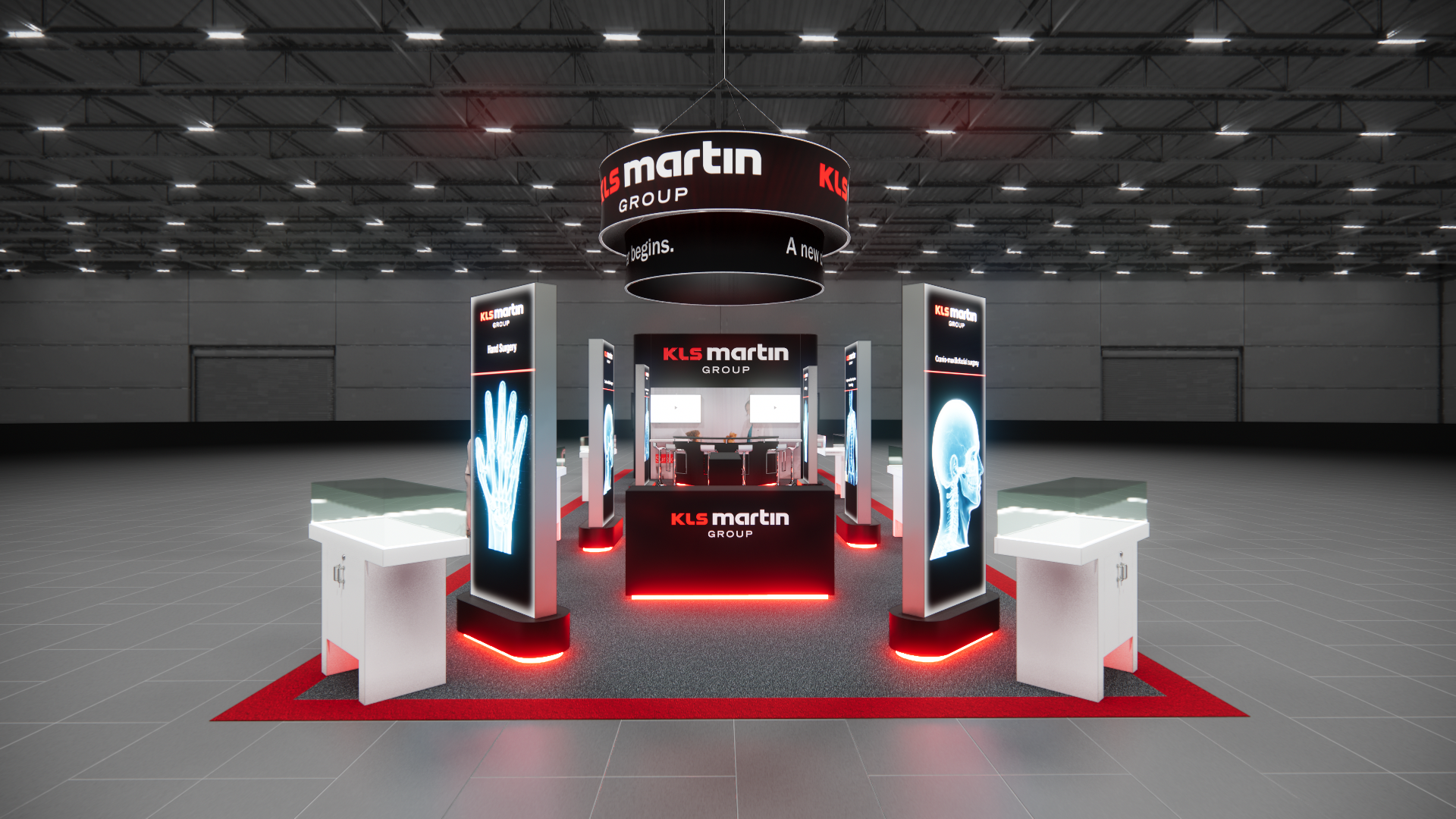 20 x 60 Island Trade Show Display — Las Vegas