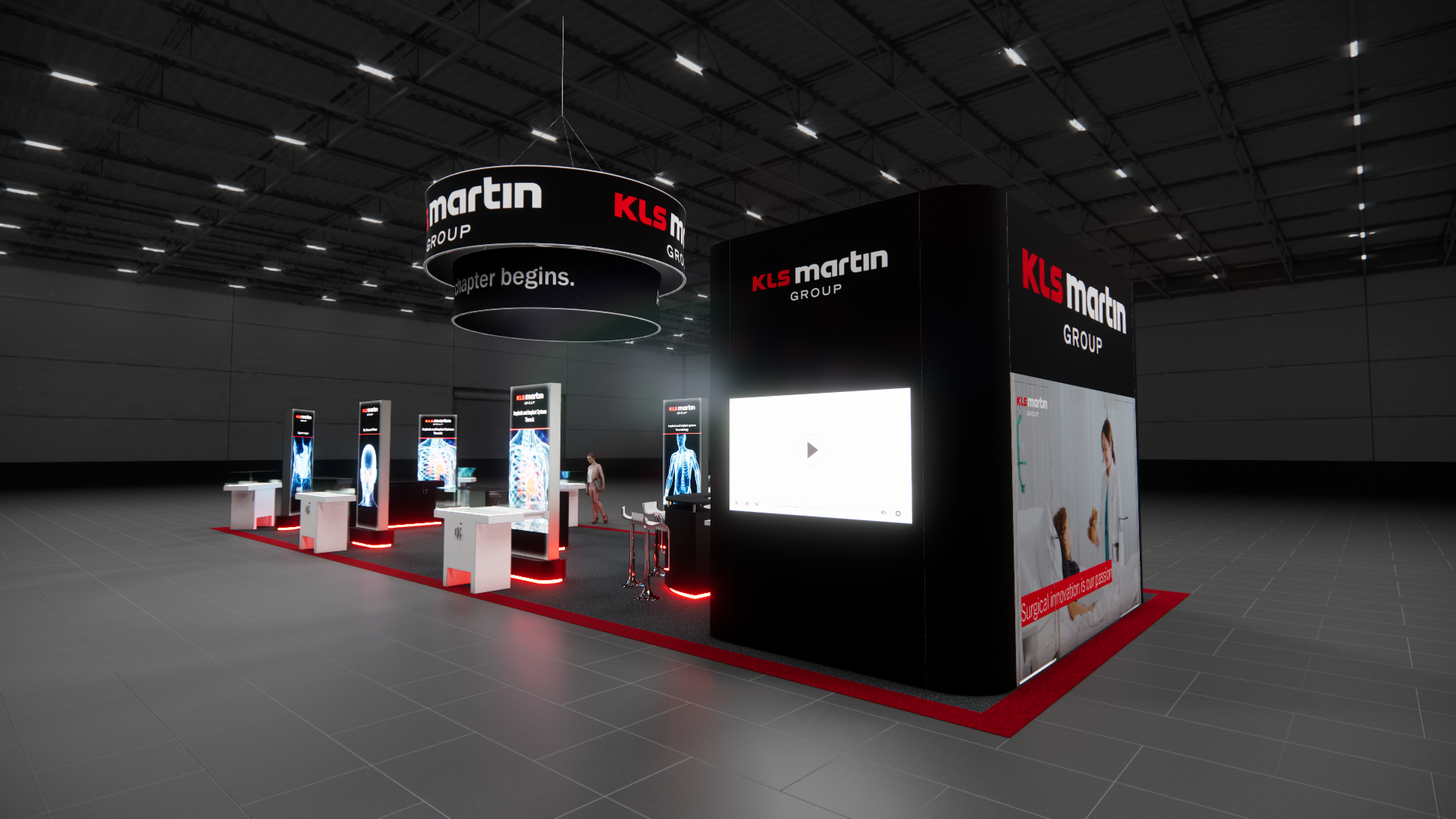 20 x 60 Island Trade Show Display — Las Vegas
