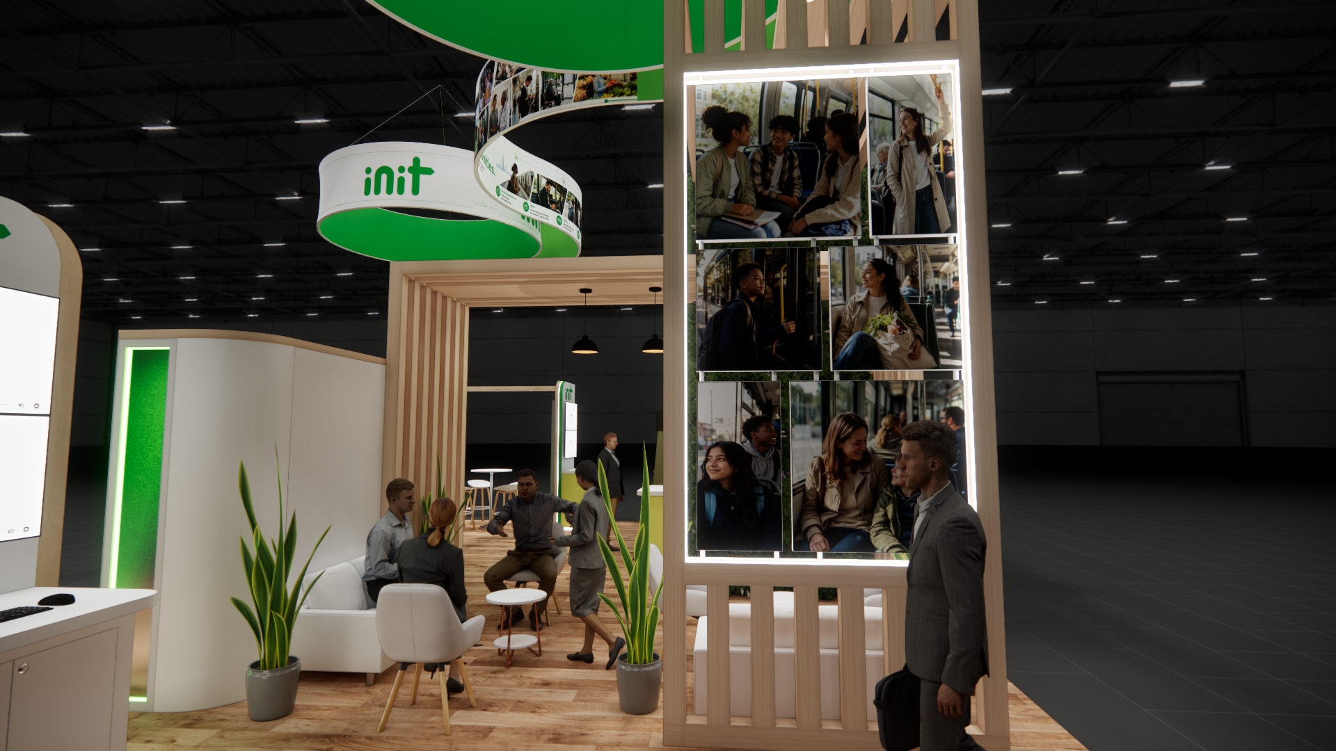 30 x 40 Island Trade Show Display — CES, Las Vegas