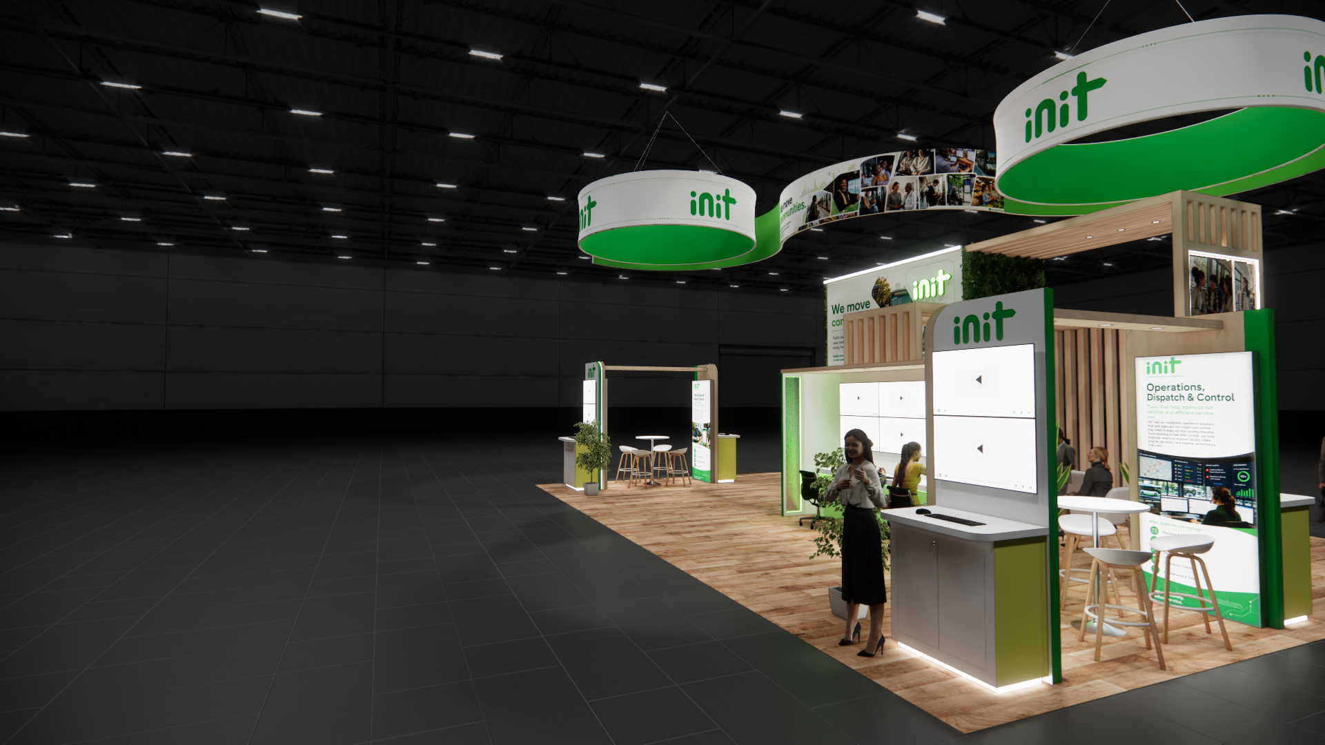 30 x 40 Island Trade Show Display — CES, Las Vegas