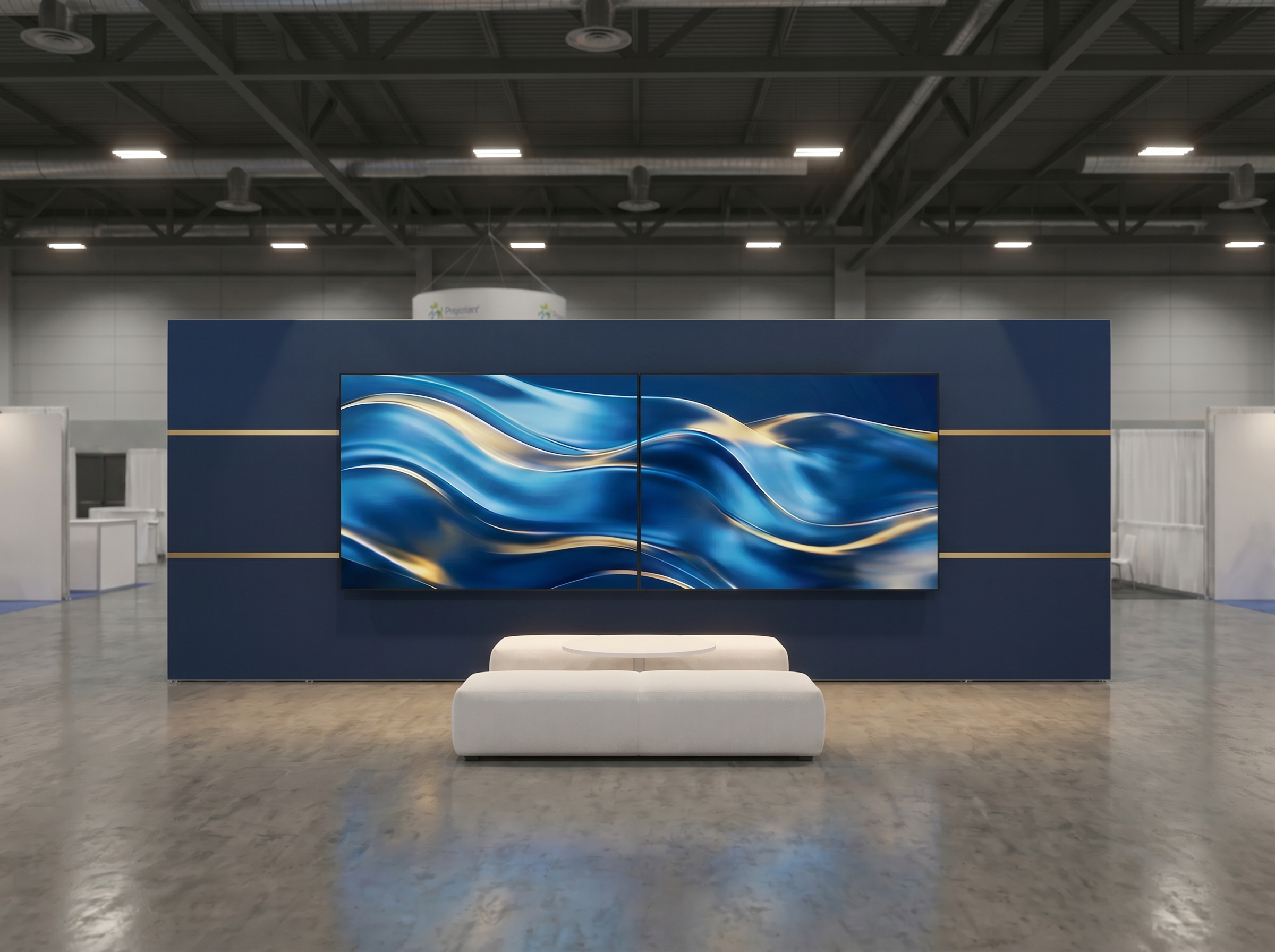 10x20 trade show exhibit rental — 10 x 20 inline exhibit rental — the nga show, las vegas hero image