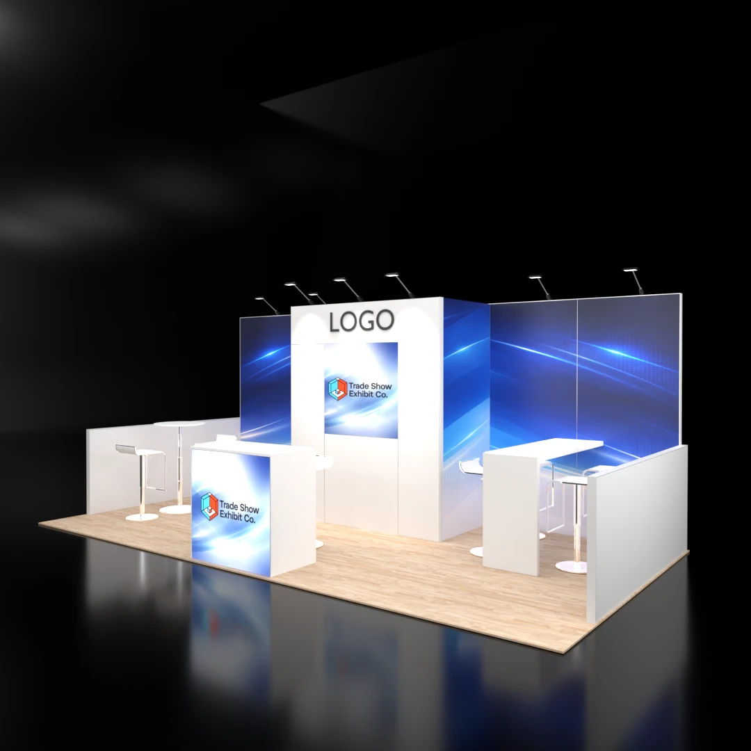 10 x 20 Inline Affordable Exhibit Rental — CES, Las Vegas