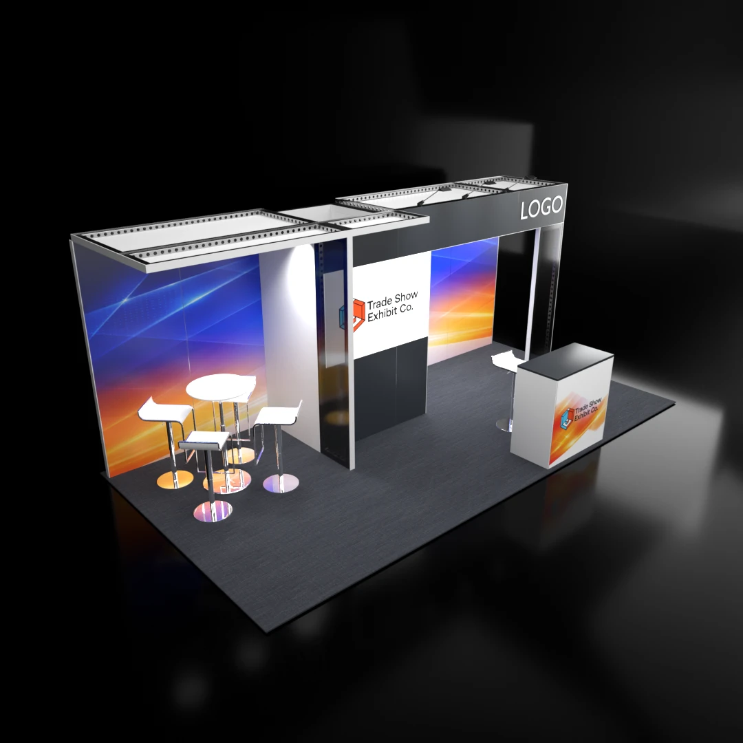 10 x 20 Inline Affordable Exhibit Rental — CES, Las Vegas