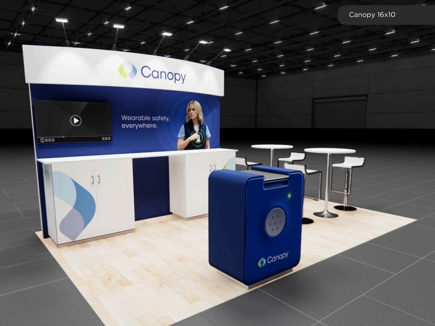 16 x 10 Inline Exhibit Rental — InfoComm, Las Vegas