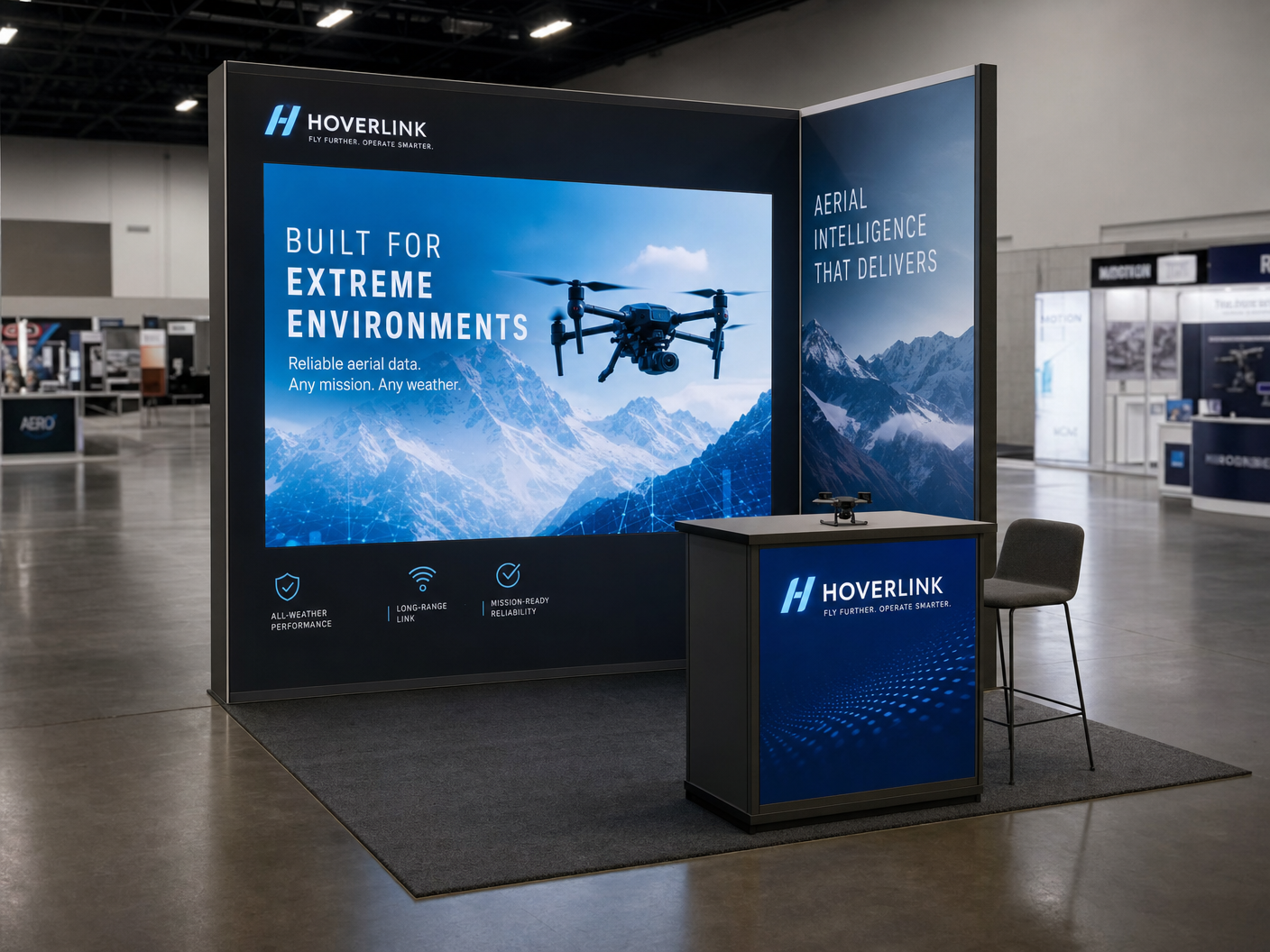 10' x 10' ISSE Orlando inline LED exhibit with integrated video wall and active show-floor presentation