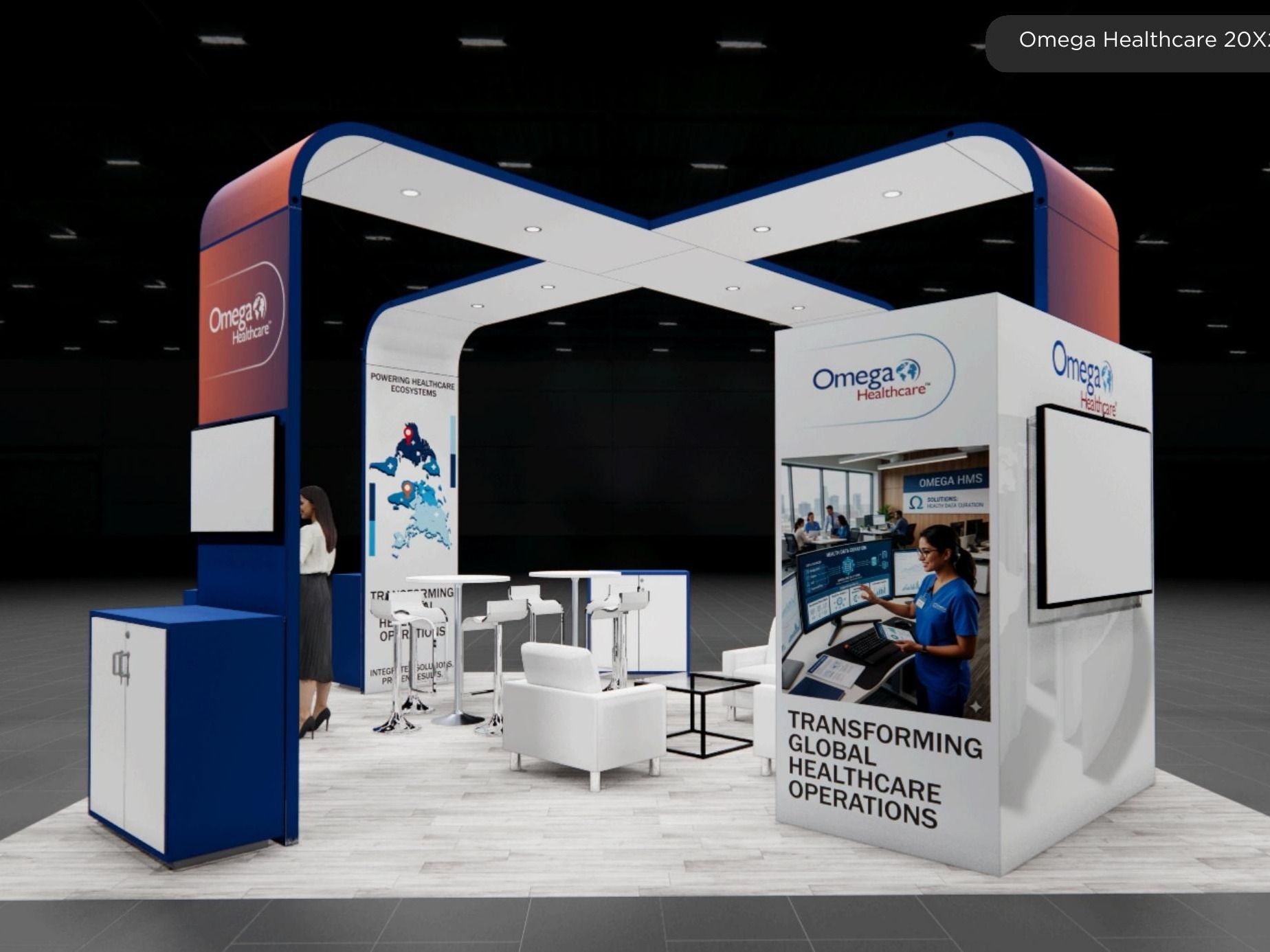 20 x 20 Inline Affordable Exhibit Rental — PACK EXPO International, Chicago