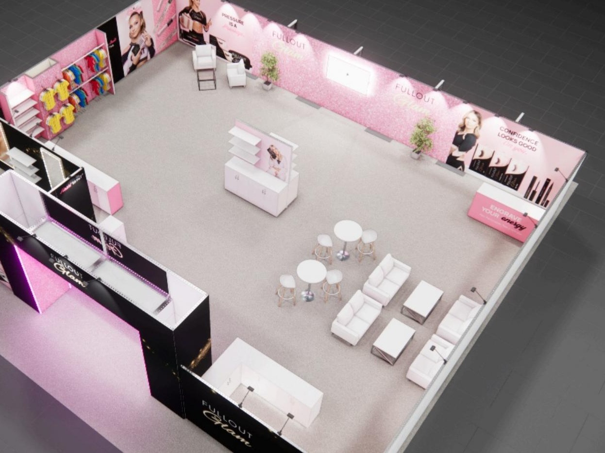 50 x 50 Island Exhibit Rental — IAAPA Expo, Orlando
