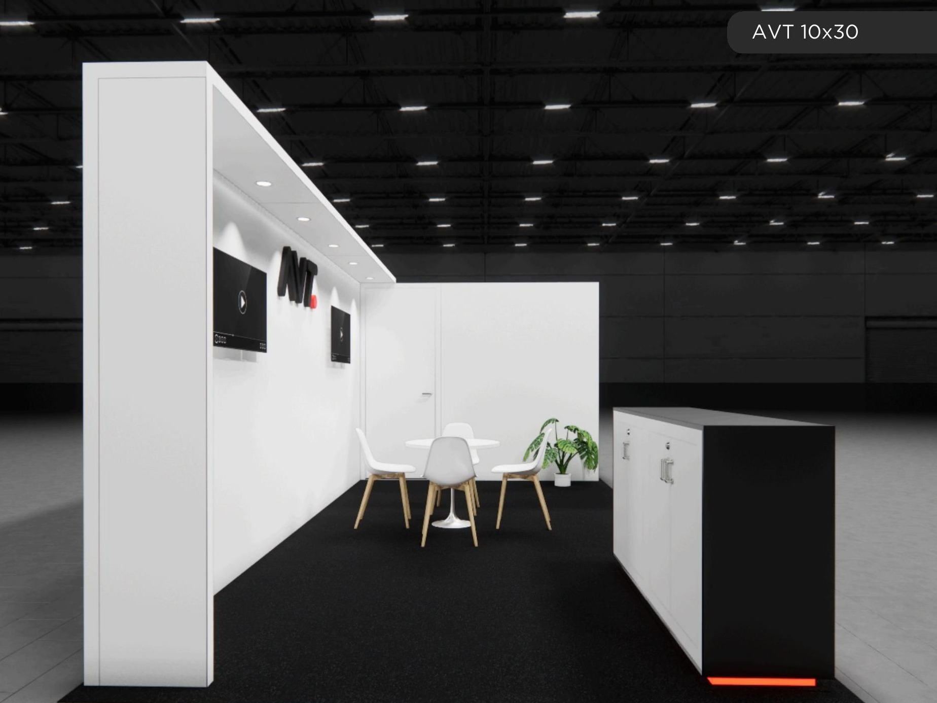 10 x 30 Inline Exhibit Rental — IAAPA Expo, Orlando