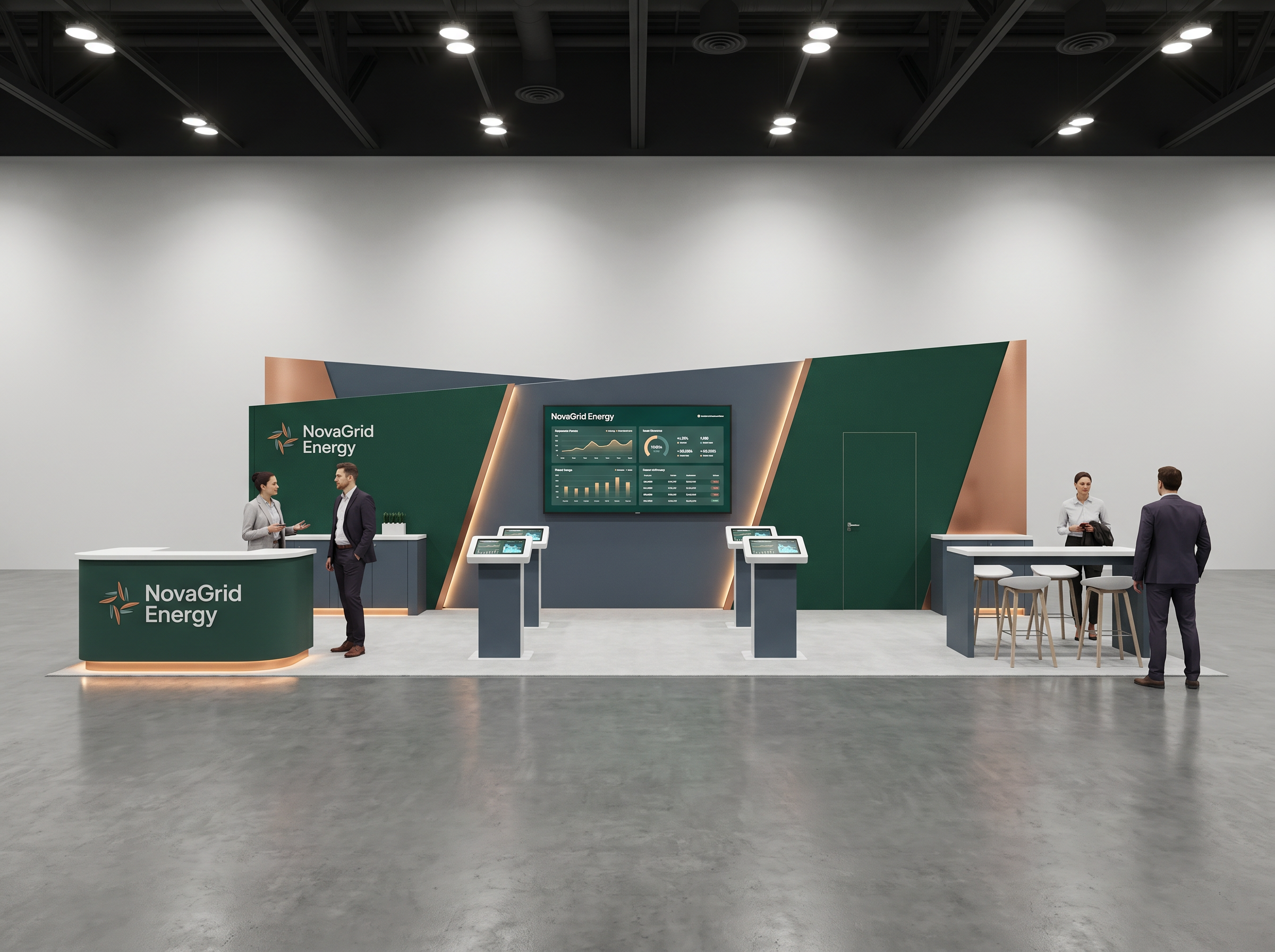 10 x 30 Inline Exhibit Rental