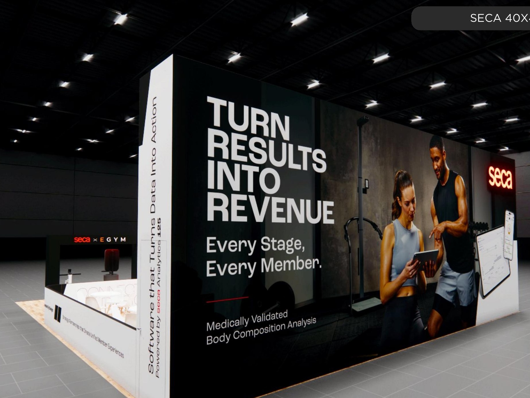 40 x 40 Island Exhibit Rental — SEMA Show, Las Vegas