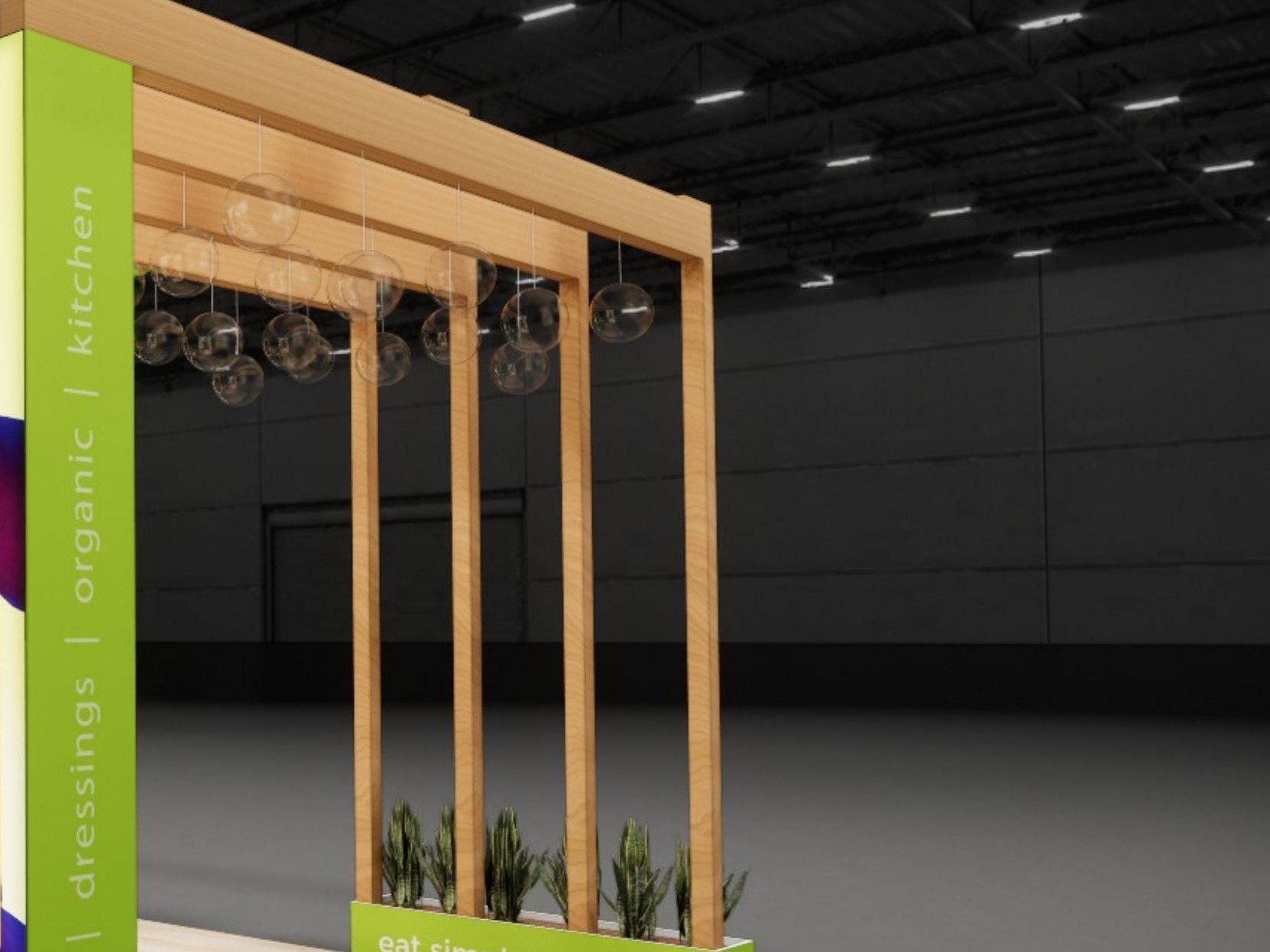 20 x 40 Island Exhibit Rental — InfoComm, Las Vegas