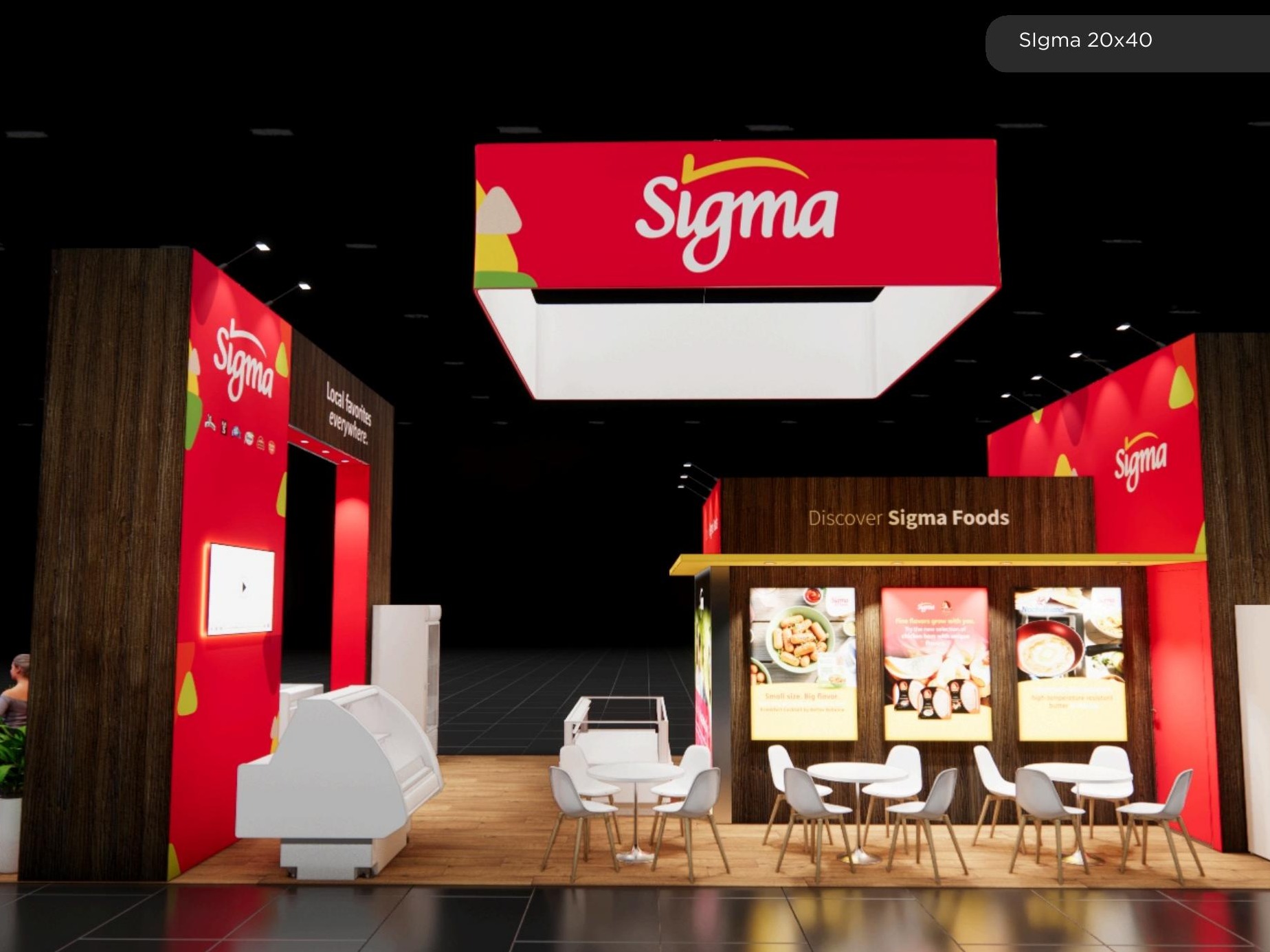 20 x 40 Island Exhibit Rental — IAAPA Expo, Orlando