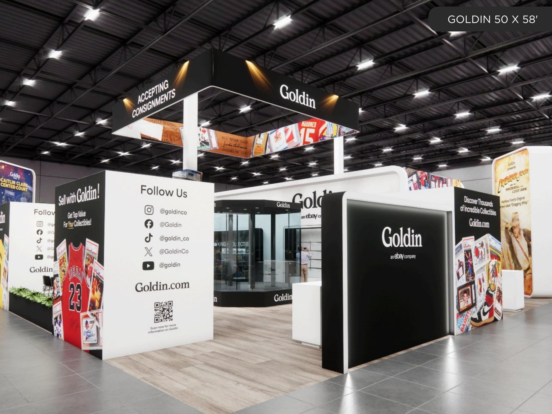 50 x 58 Island Exhibit Rental — SEMA Show, Las Vegas
