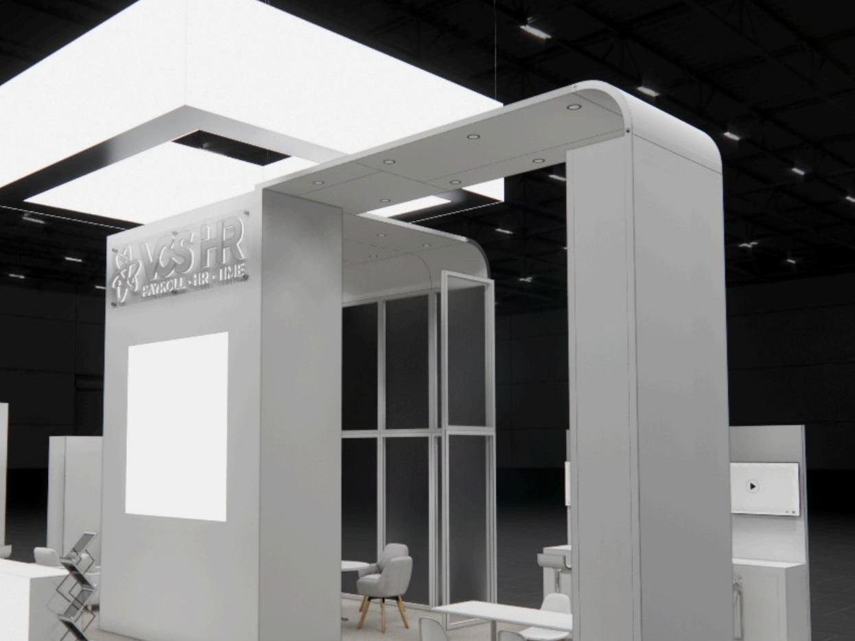 20 x 40 Island Exhibit Rental — NAB Show, Las Vegas