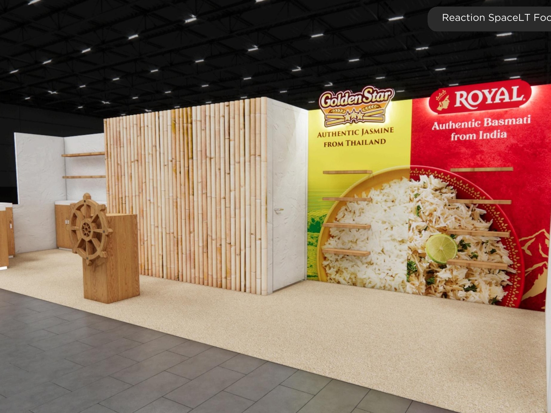 inline trade show exhibit rental — 10 x 30 inline exhibit rental — nab show, las vegas hero image