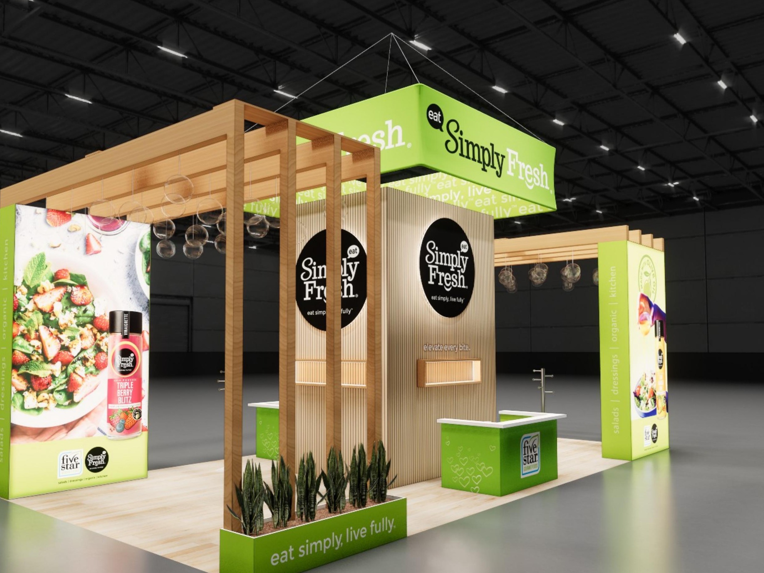 20 x 40 Island Exhibit Rental — InfoComm, Las Vegas