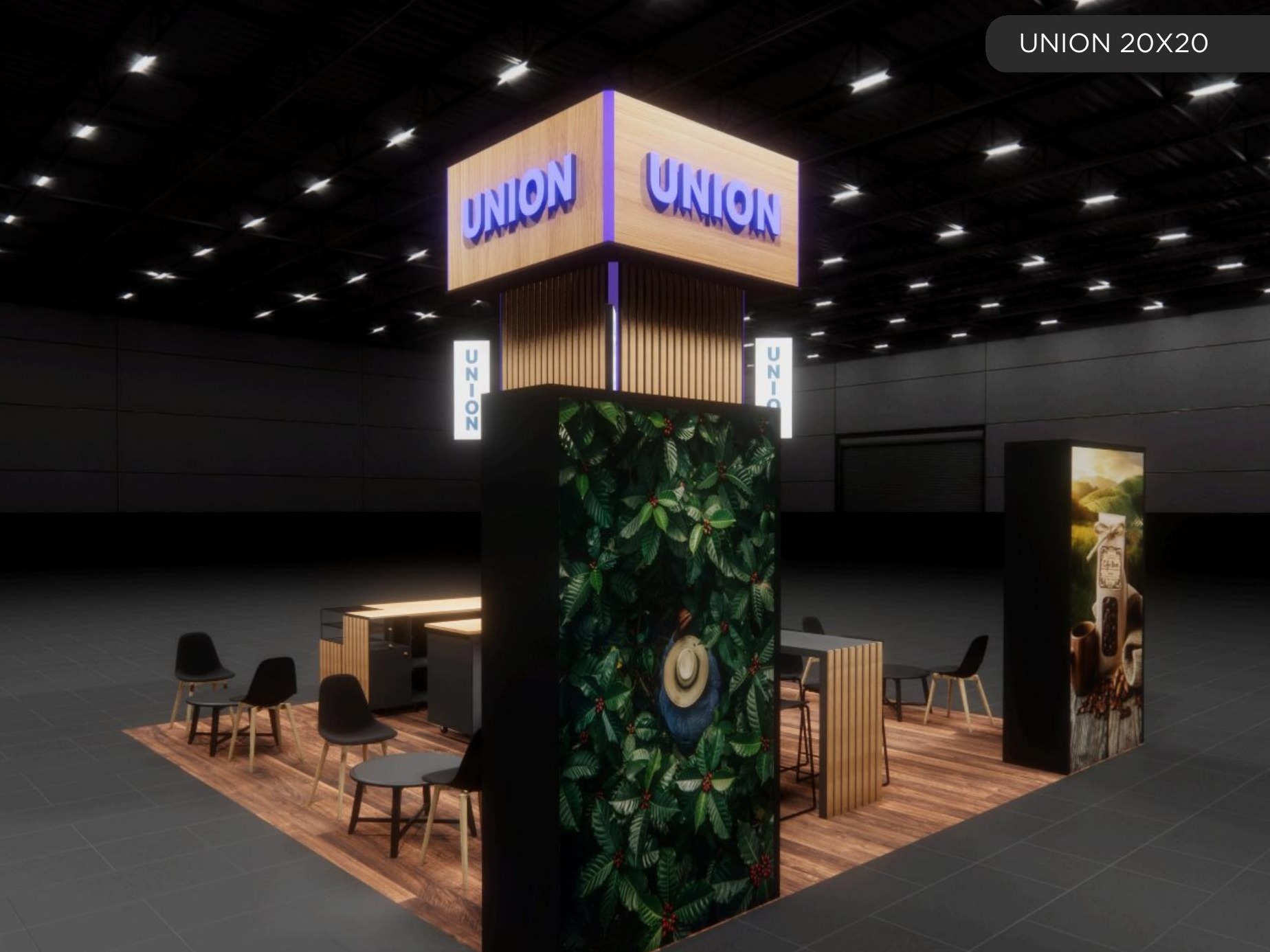 20 x 20 Inline Affordable Exhibit Rental — CES, Las Vegas