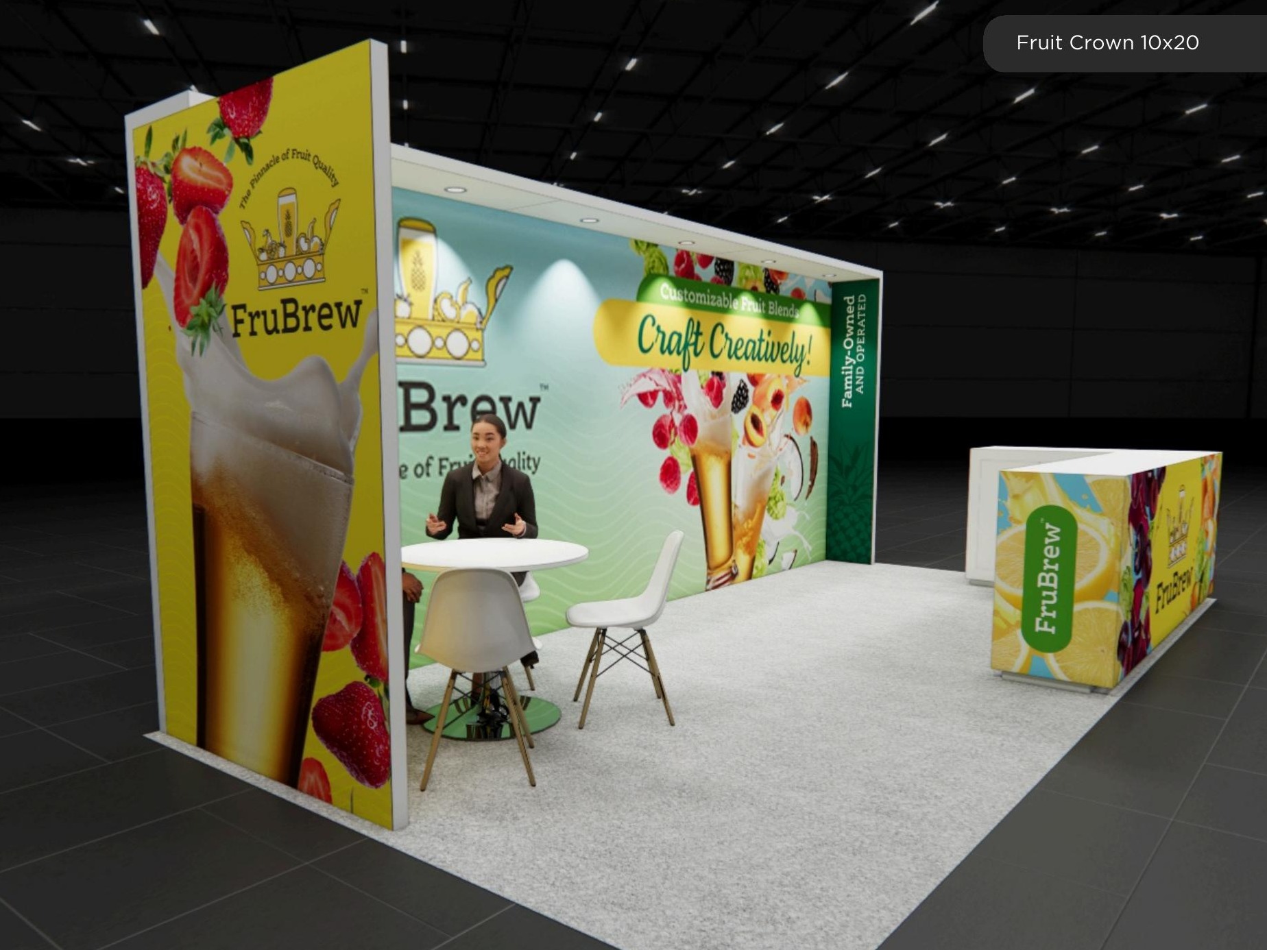10x20 trade show exhibit rental for ASD Market Week Las Vegas — custom inline exhibit