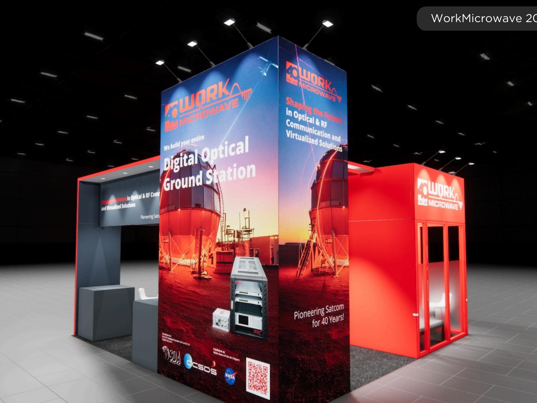 20 x 20 Inline Affordable Exhibit Rental — IAAPA Expo, Orlando