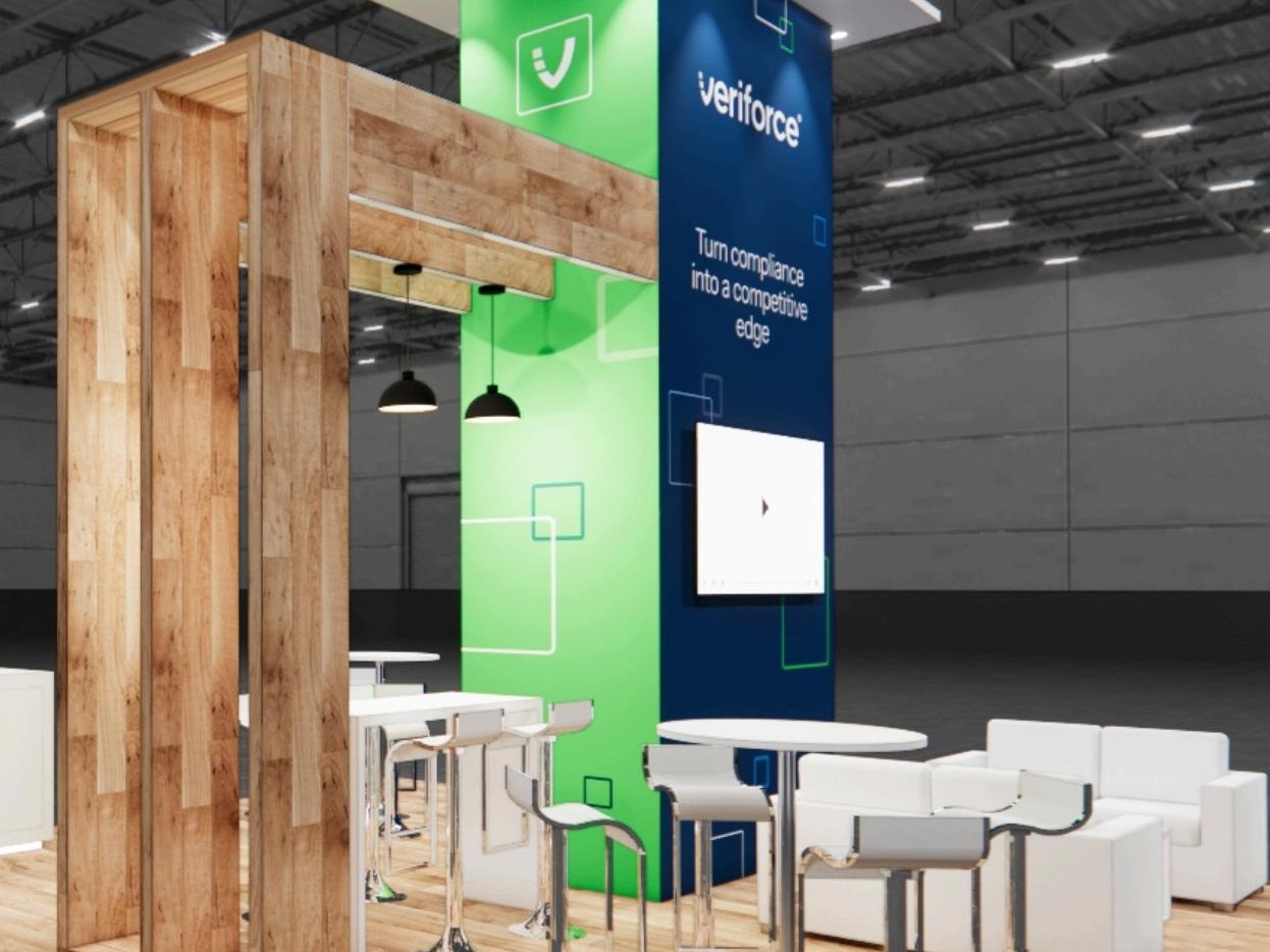 20 x 20 Inline Affordable Exhibit Rental — G2E, Las Vegas