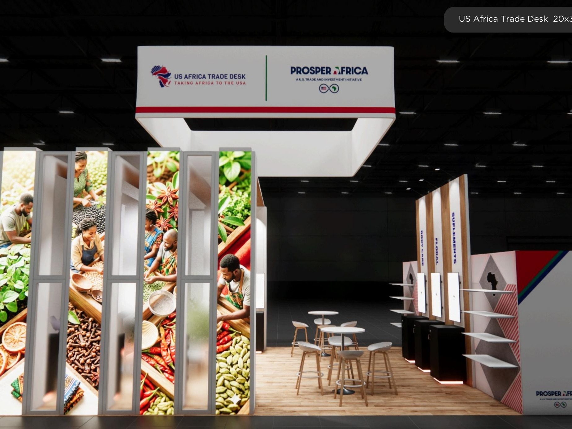 20 x 30 Island Exhibit Rental — IAAPA Expo, Orlando