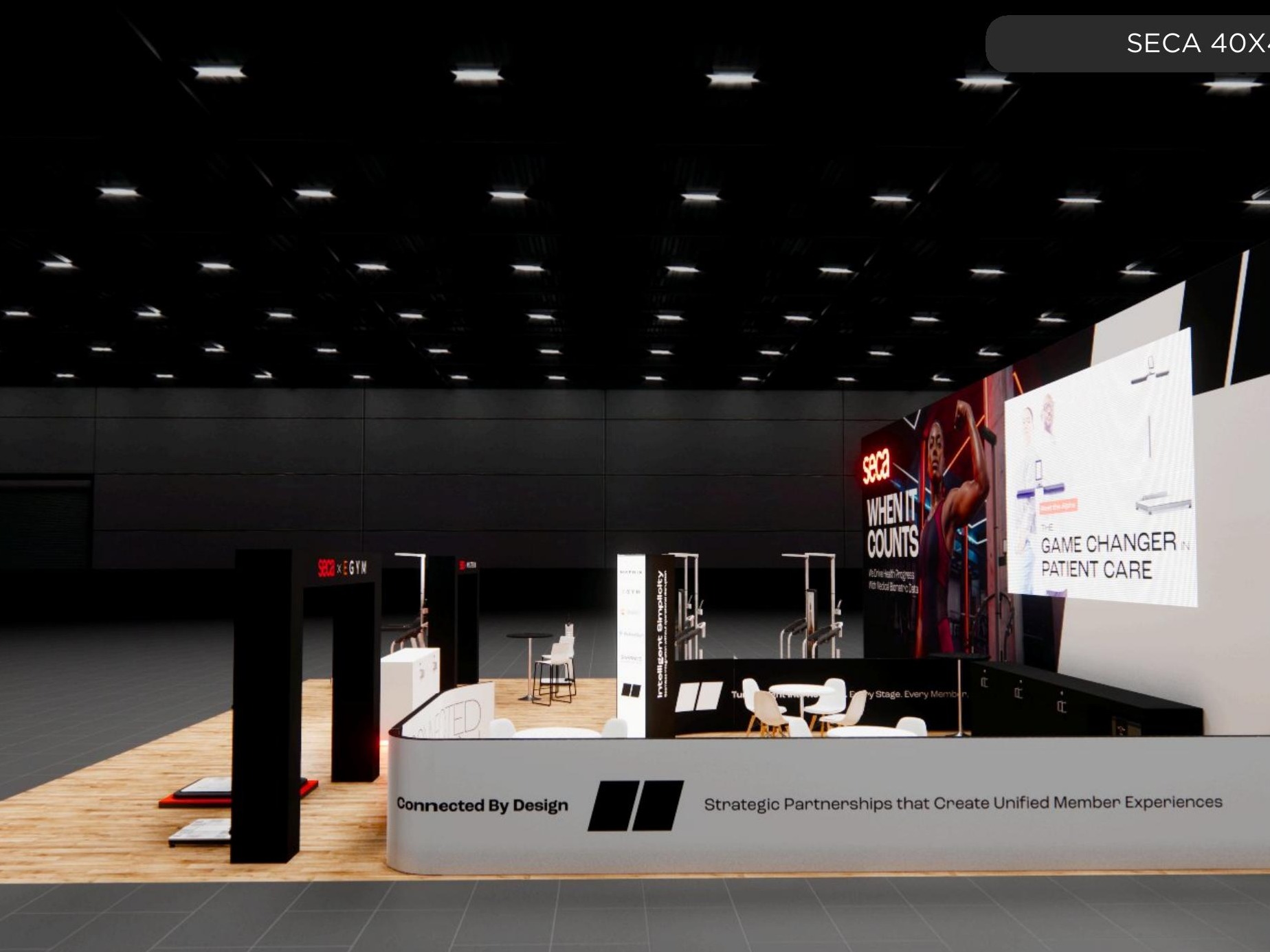 40 x 40 Island Exhibit Rental — SEMA Show, Las Vegas