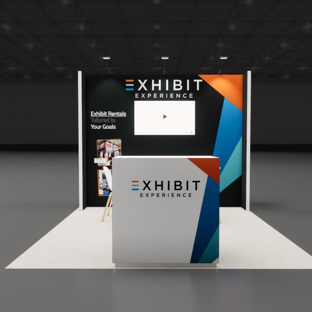 10x10 trade show exhibit rental — affordable 10x10 exhibits