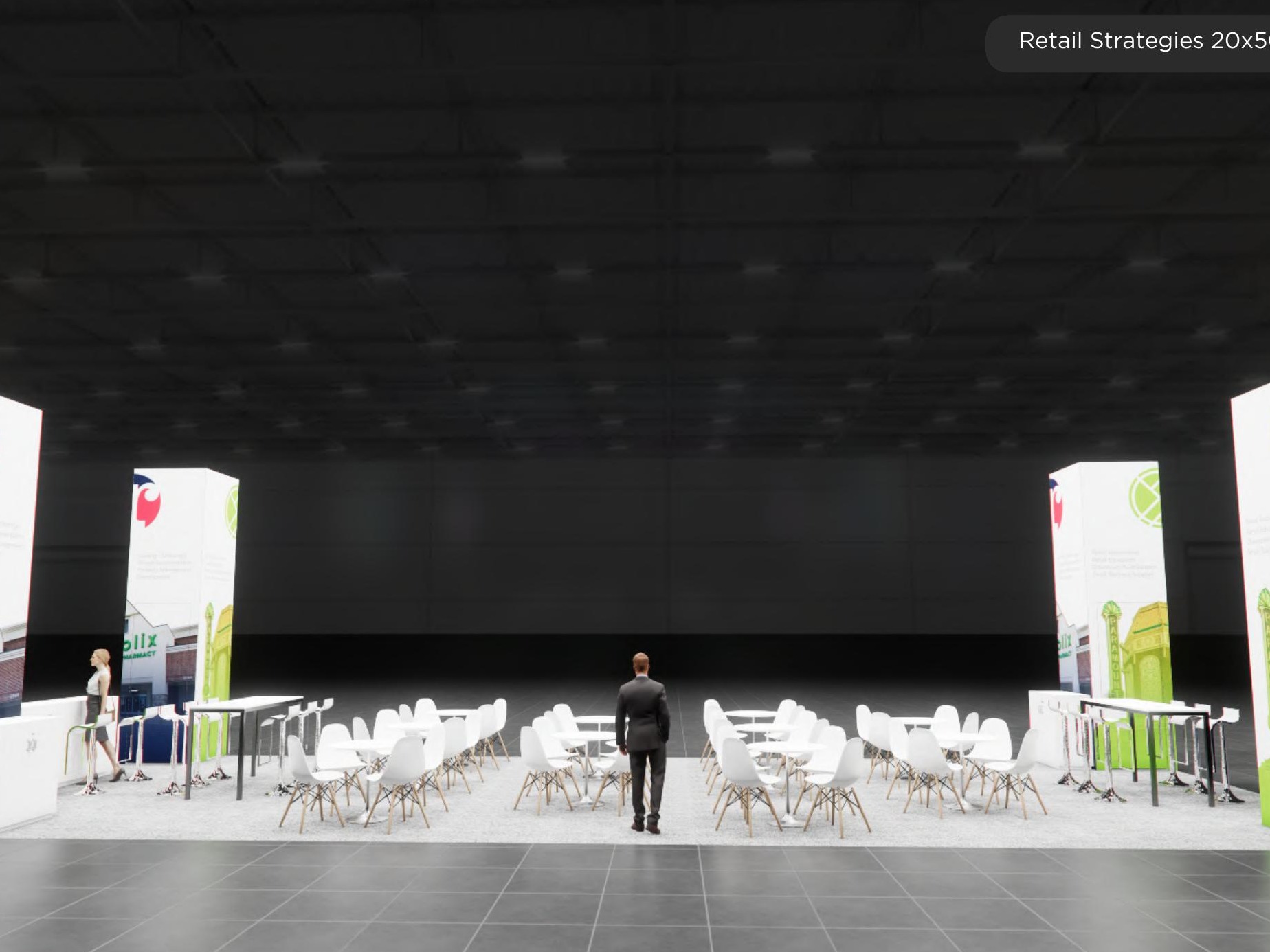 20 x 50 Island Exhibit Rental — SEMA Show, Las Vegas