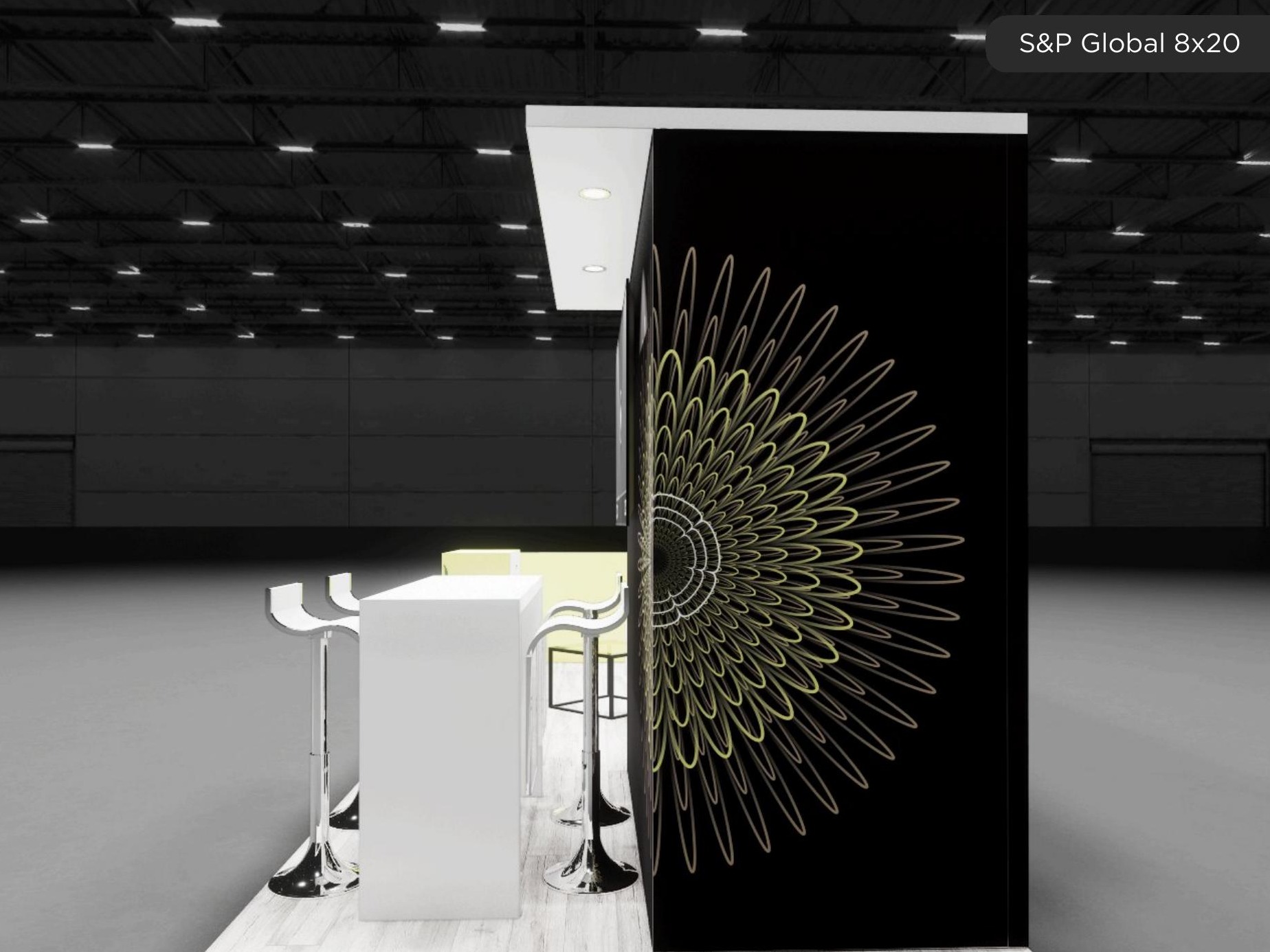 8 x 20 Inline Exhibit Rental — SEMA Show, Las Vegas
