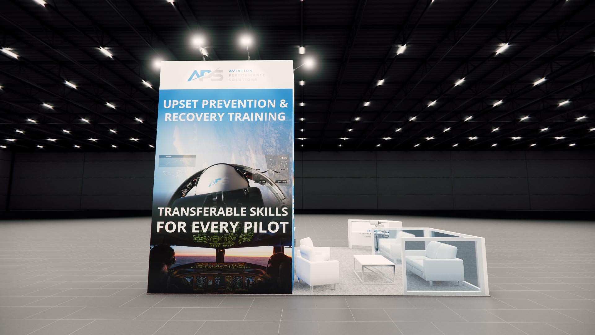 20 x 20 Island Exhibit Rental — Global Pet Expo, Orlando