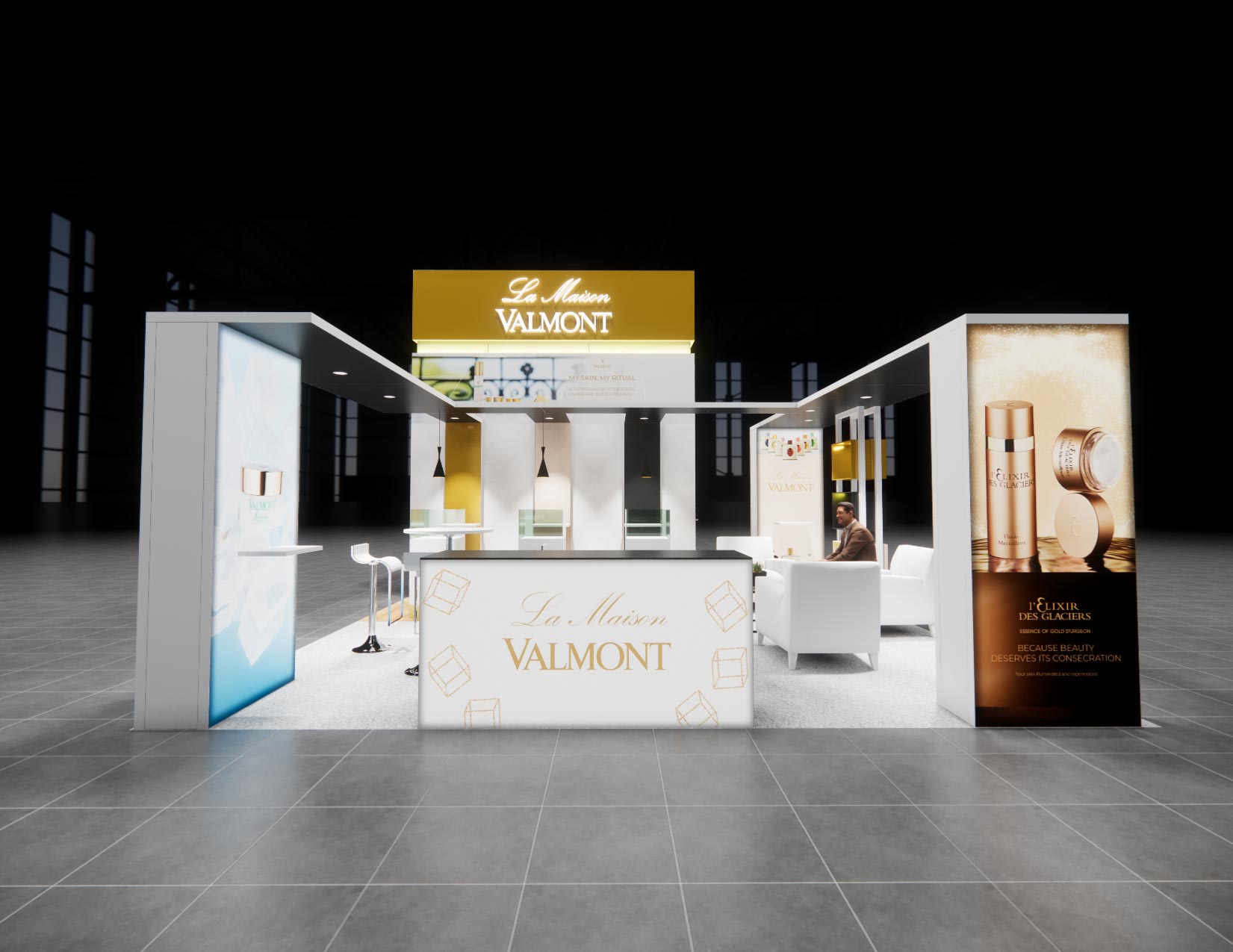 20 x 20 Island Exhibit Rental — InfoComm, Las Vegas