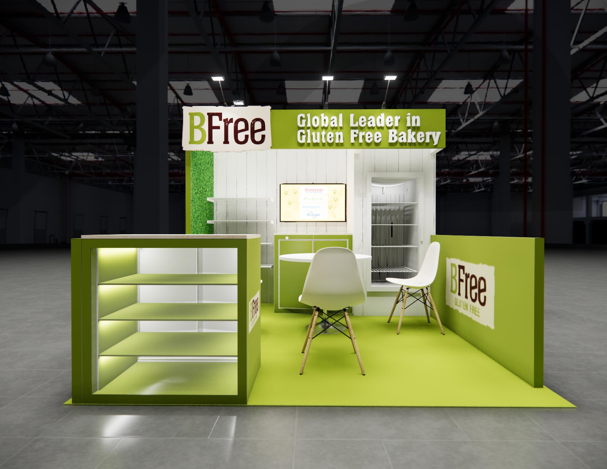 10x10 trade show exhibit rental — 10 x 10 inline exhibit rental — infocomm, las vegas hero image