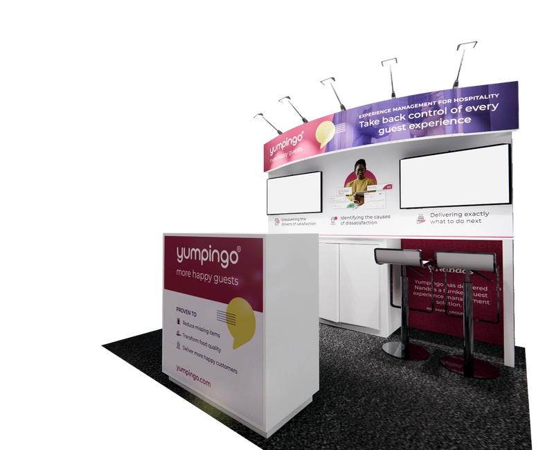 10 x 10 Inline Exhibit Rental — CES, Las Vegas