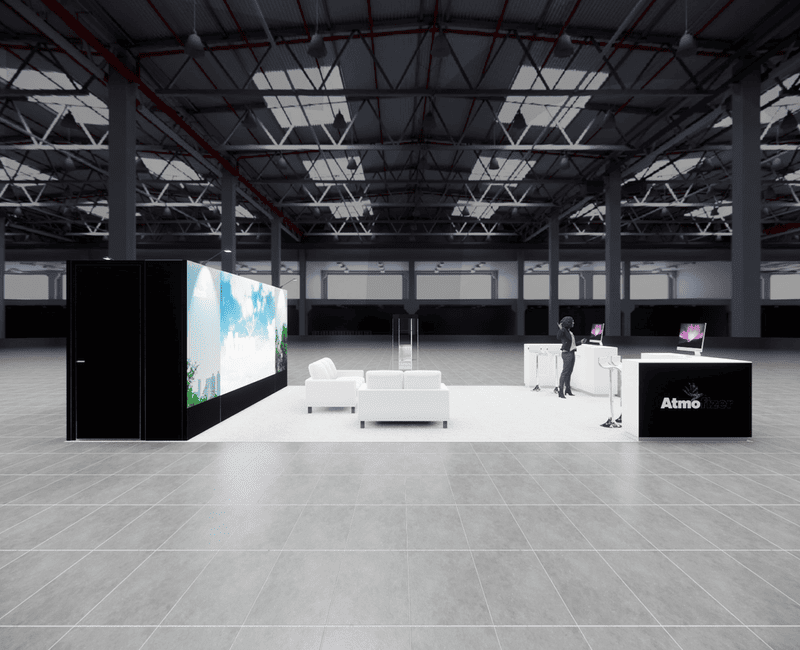 20 x 30 Island Exhibit Rental — SEMA Show, Las Vegas
