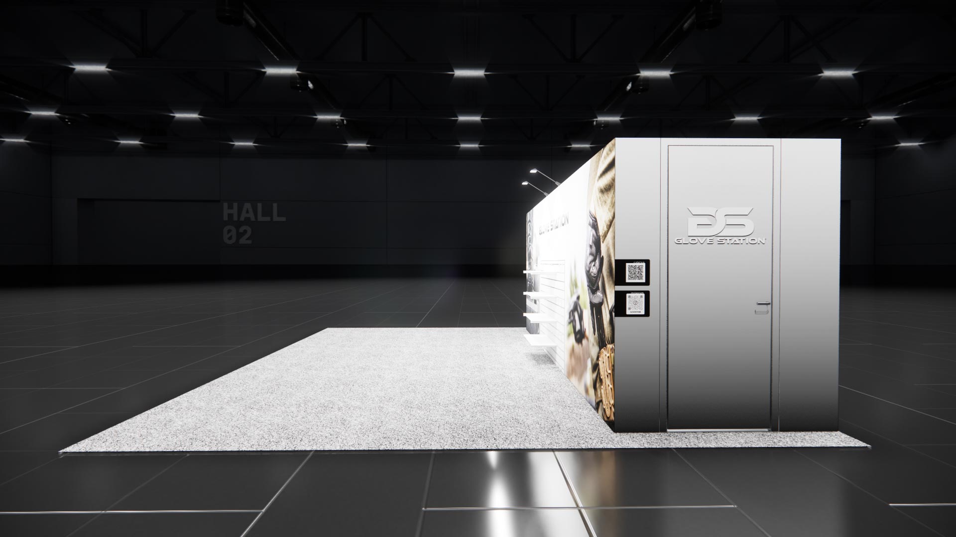 20 x 20 Island Exhibit Rental — InfoComm, Las Vegas