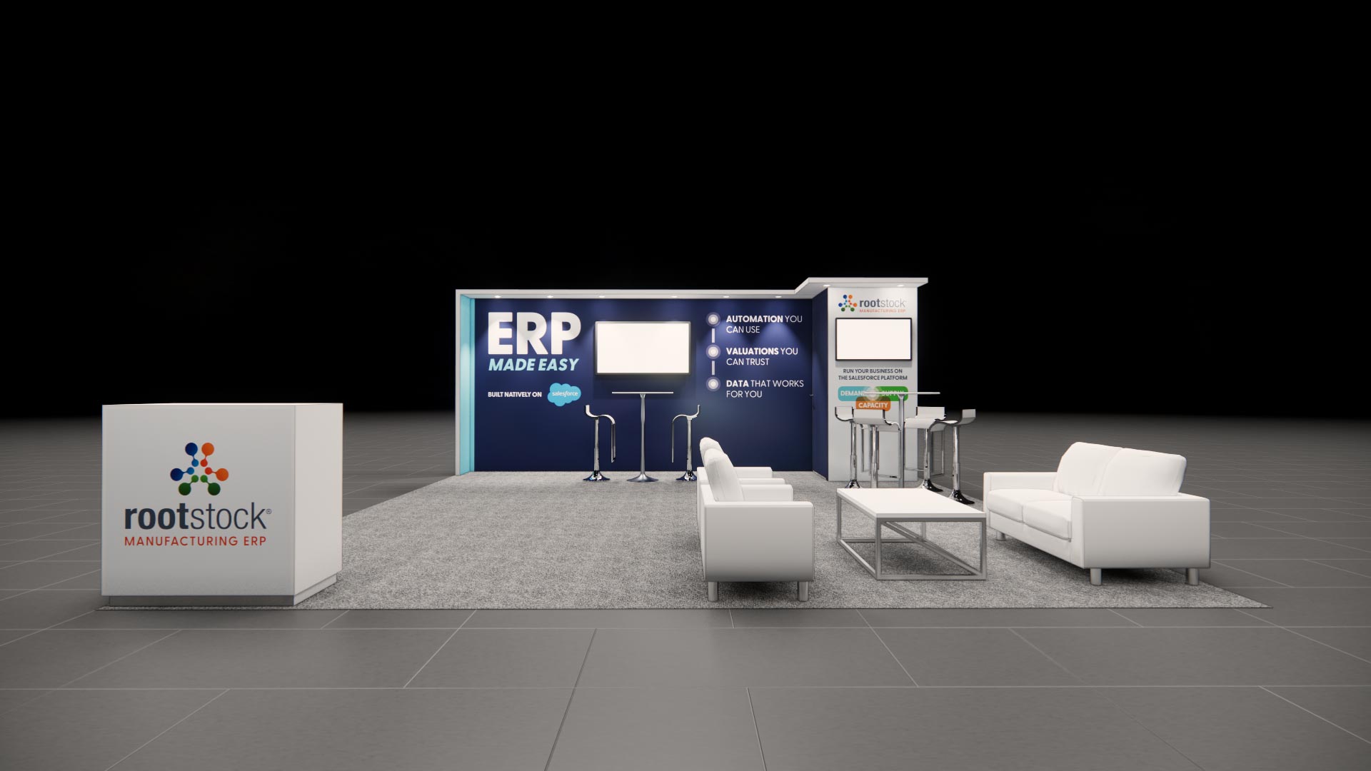 20 x 20 Island Exhibit Rental — Global Pet Expo, Orlando