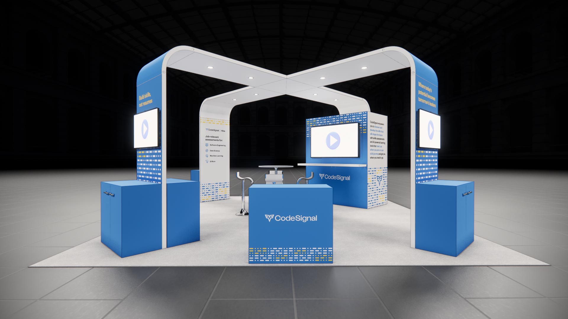 20 x 20 Island Exhibit Rental — MODEX, Atlanta