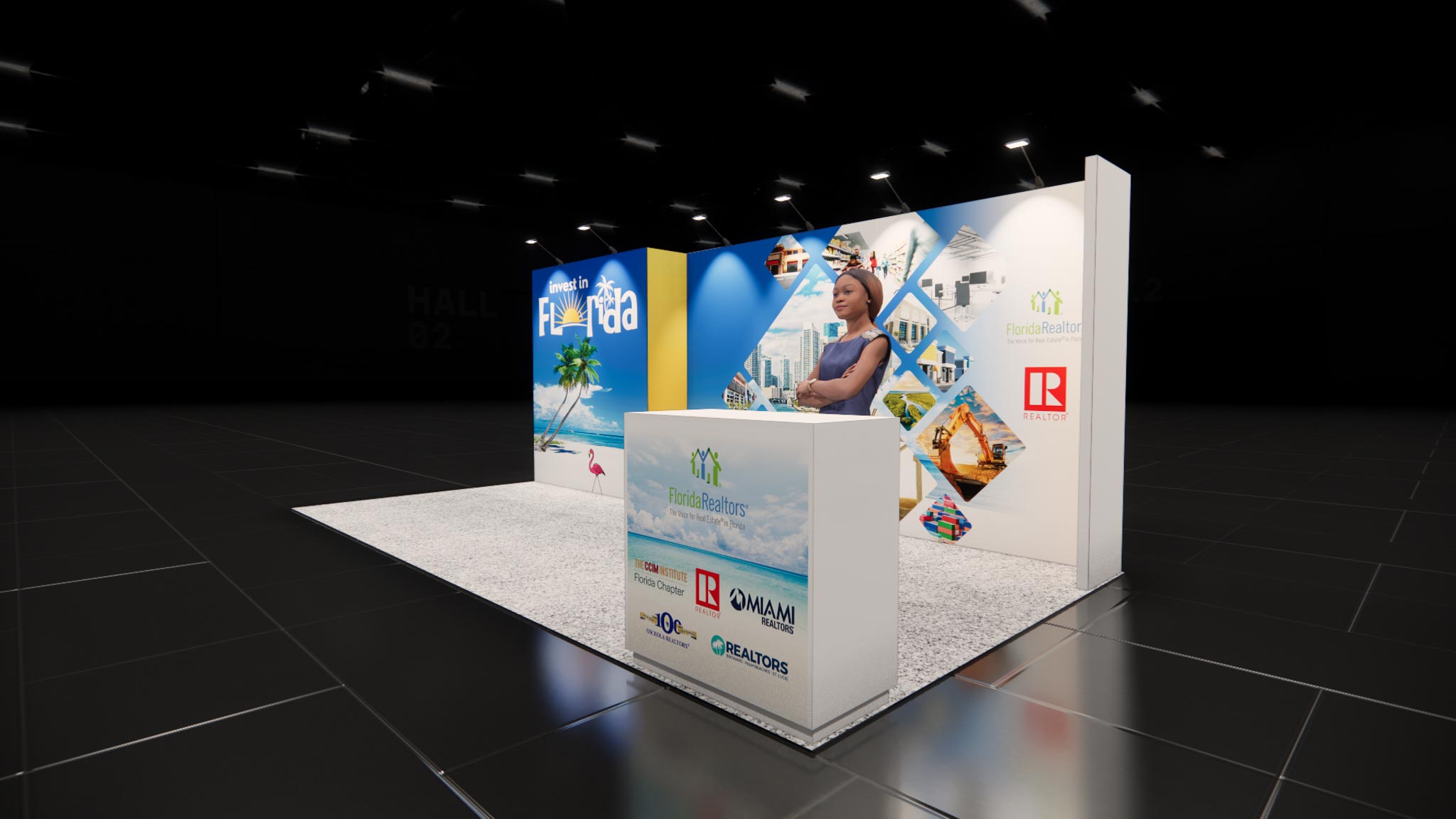 10 x 20 Inline Exhibit Rental — SHOT Show, Las Vegas