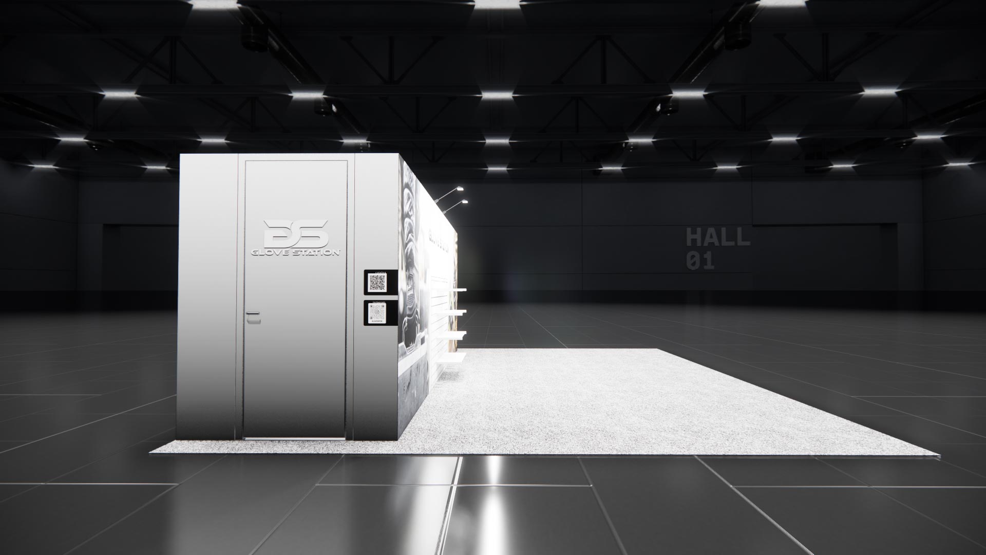 20 x 20 Island Exhibit Rental — InfoComm, Las Vegas