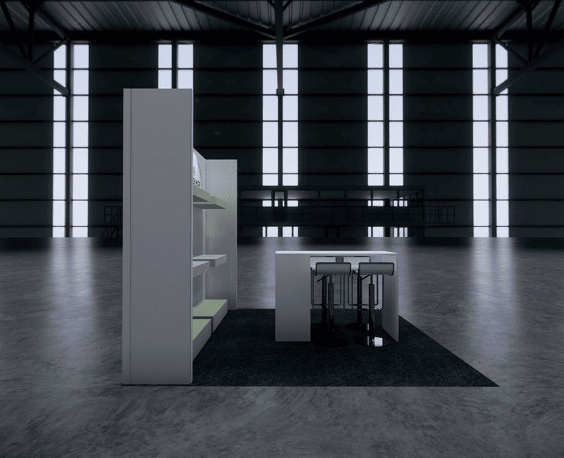 10 x 10 Inline Exhibit Rental — CES, Las Vegas