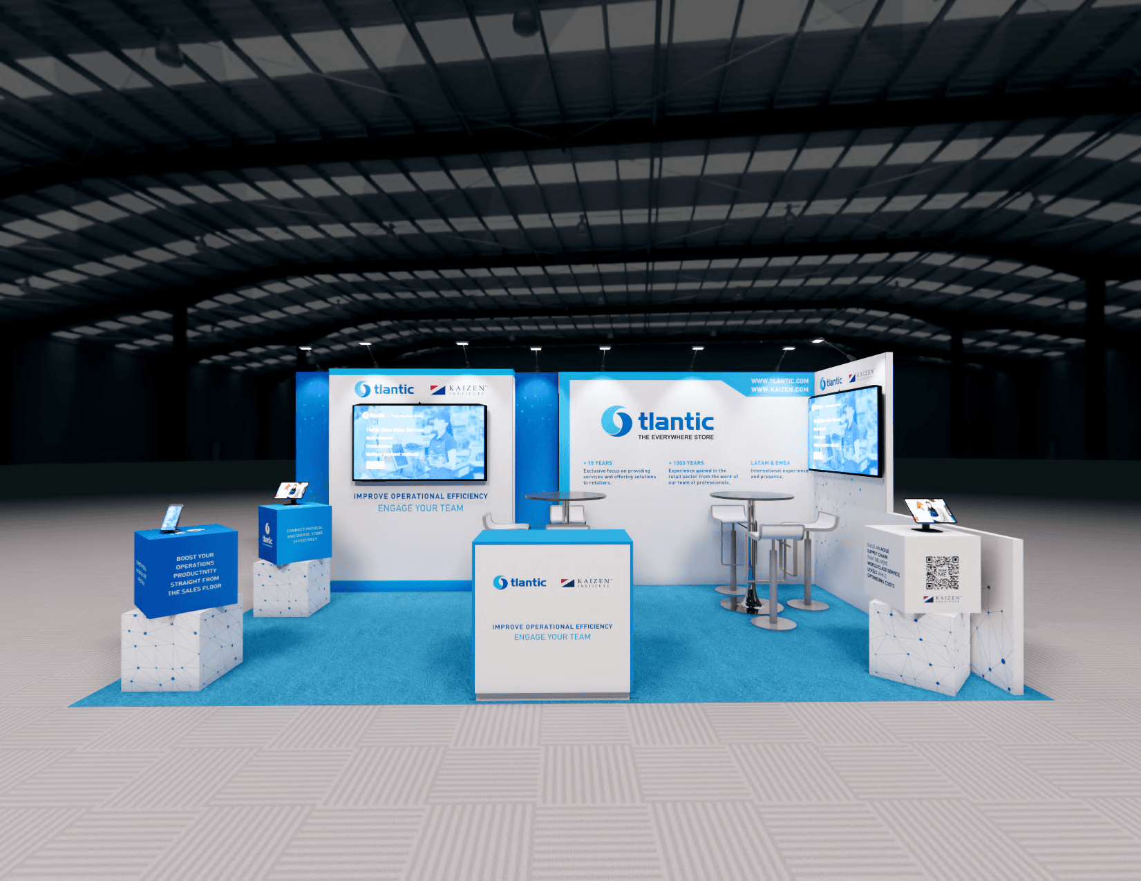 10x20 trade show exhibit rental — 10 x 20 inline exhibit rental — iaapa expo, orlando hero image